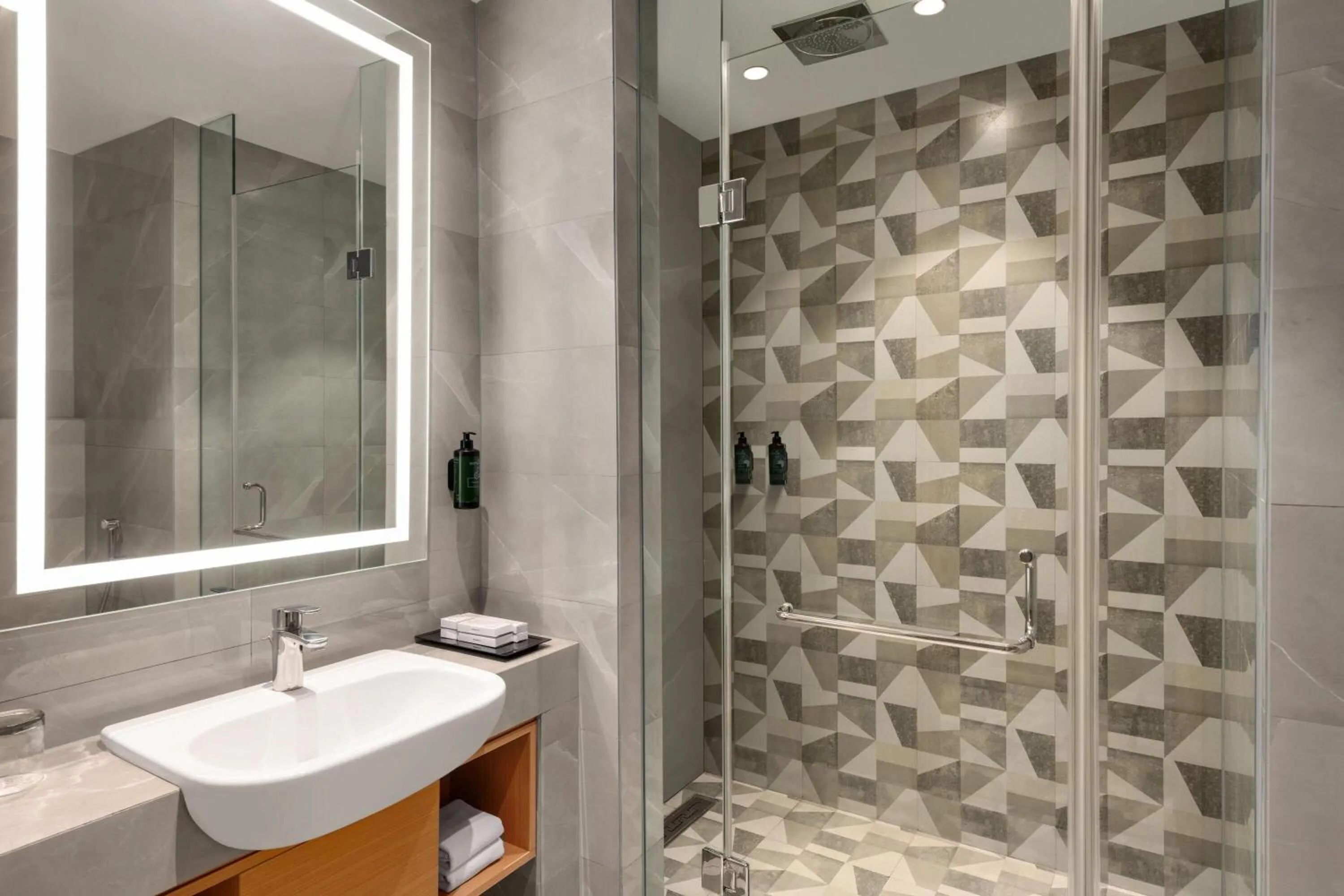 Bathroom in Ramada Encore by Wyndham Lucknow Airport