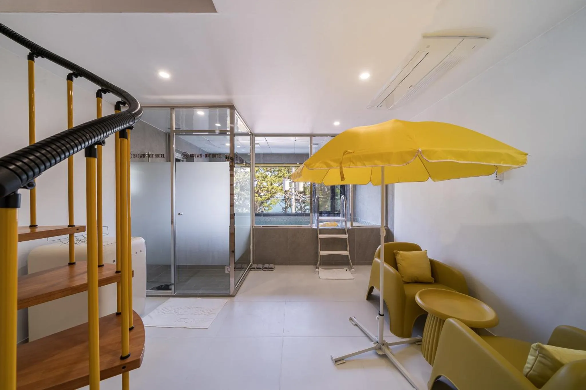 Living room in From H Brown Dot Hotel Gyeongju Yangnam