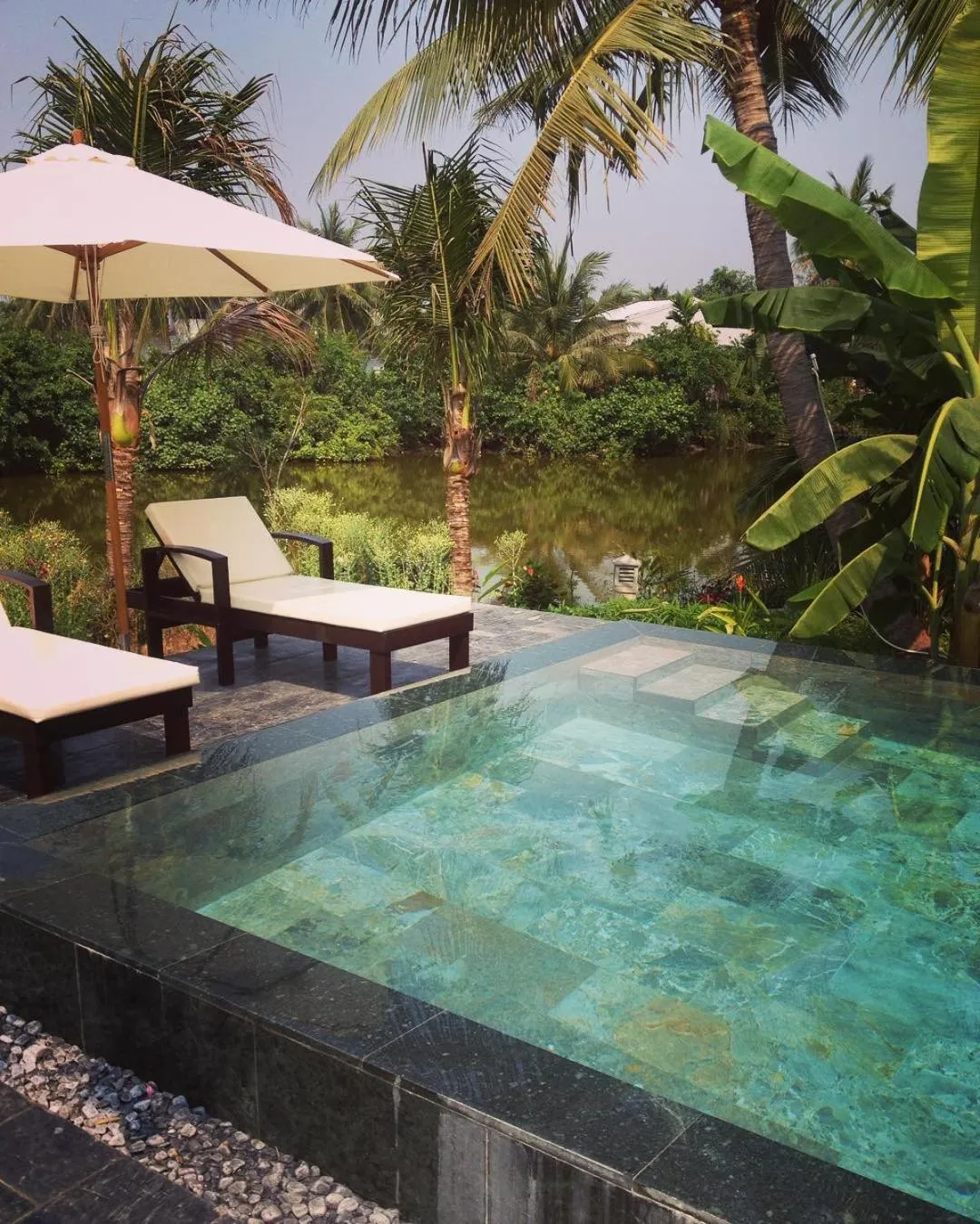 Swimming Pool in Luna Villa