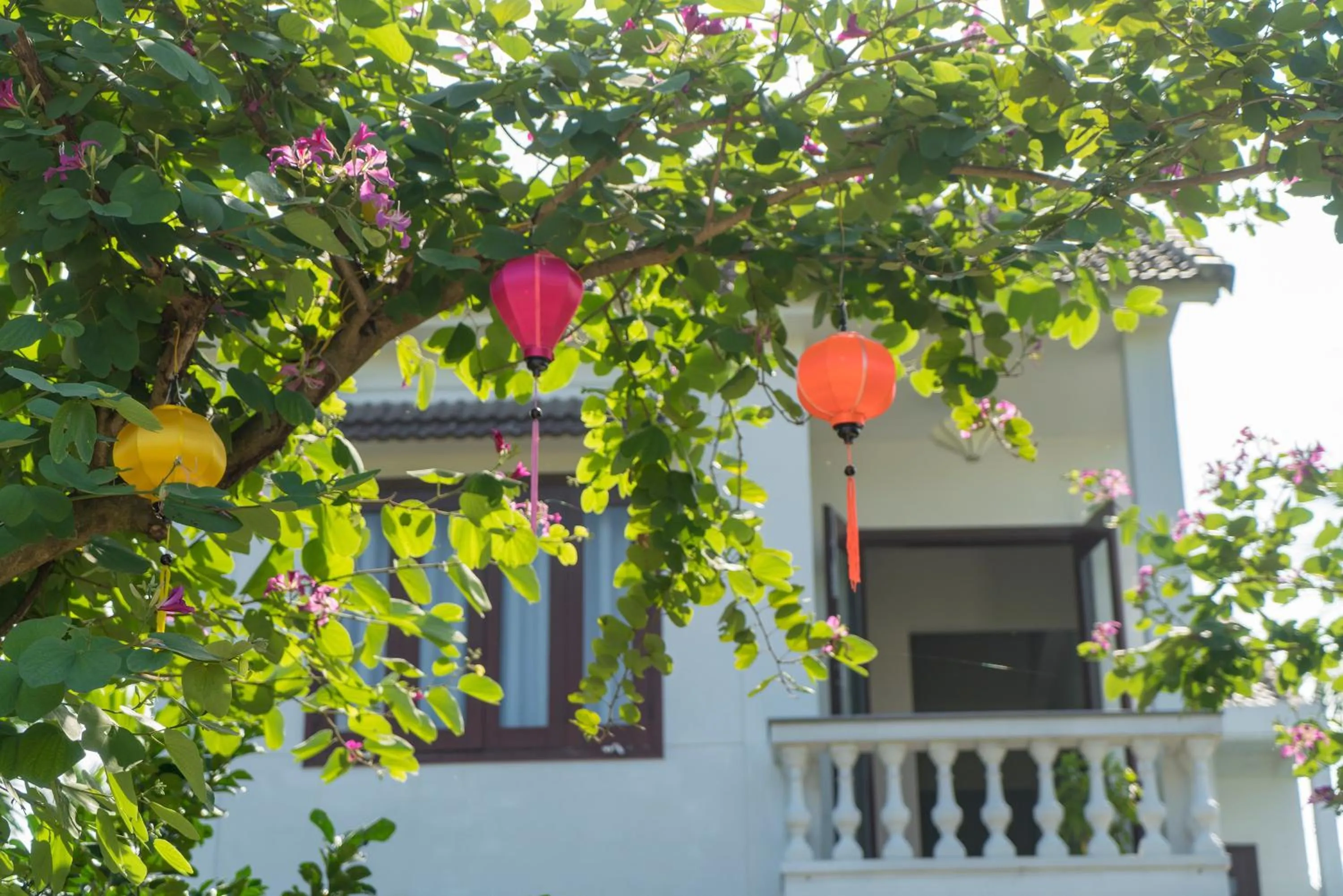 Decorative detail in Luna Villa