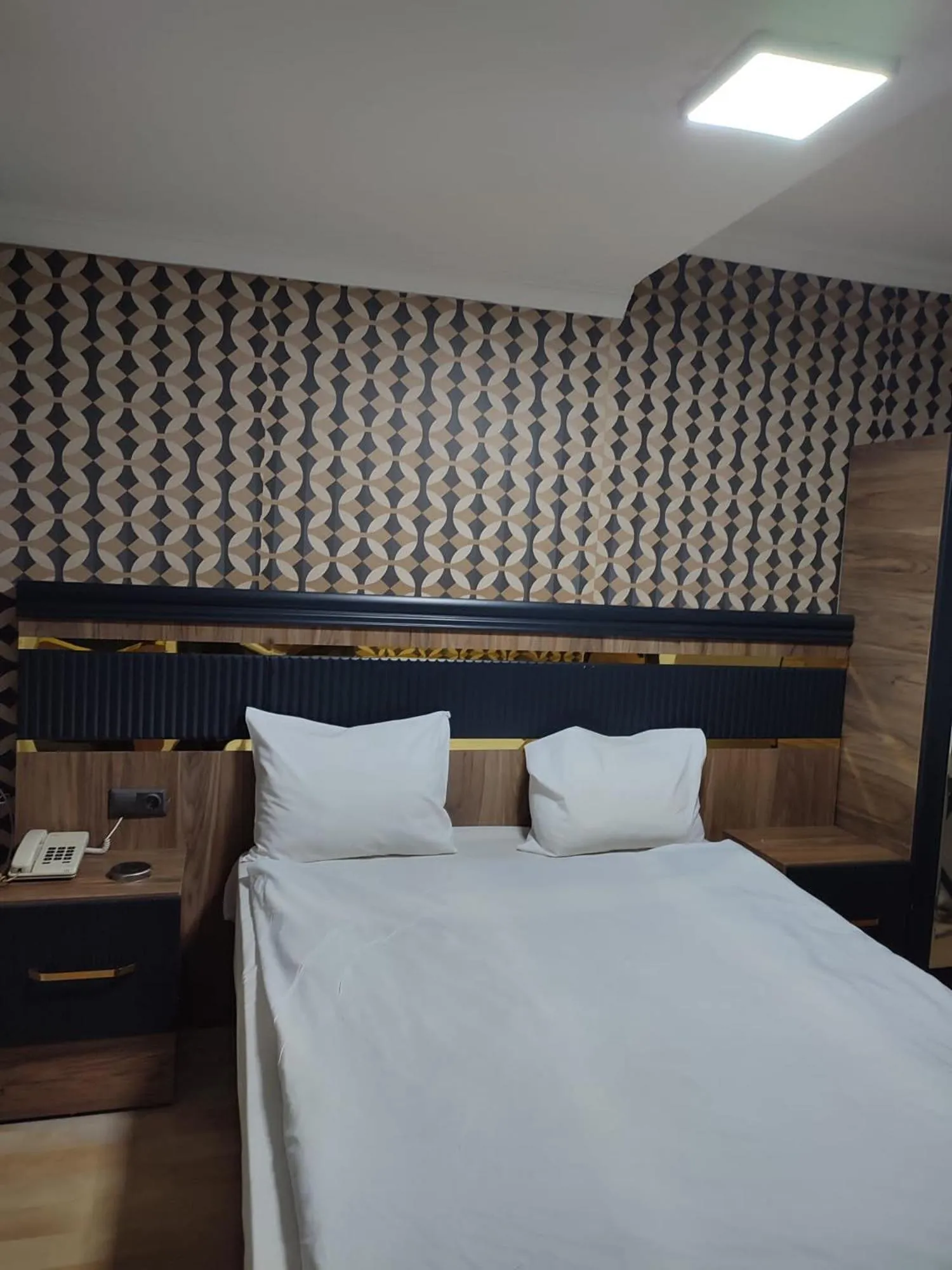 Bed in Madi Hotel Ankara