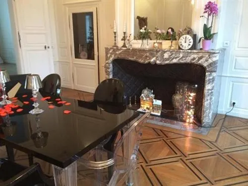 Living room in La Maison Dans le Parc