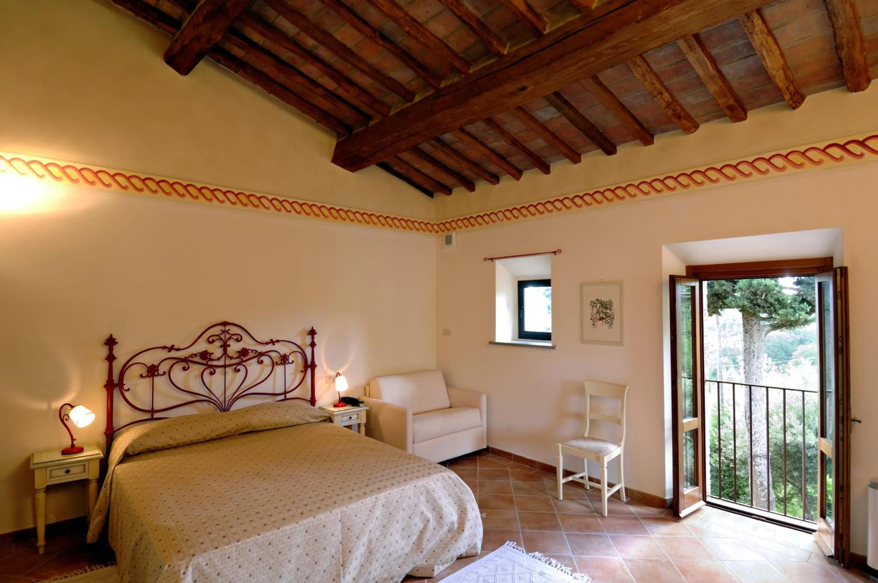 Bed in Il Casale Del Cotone