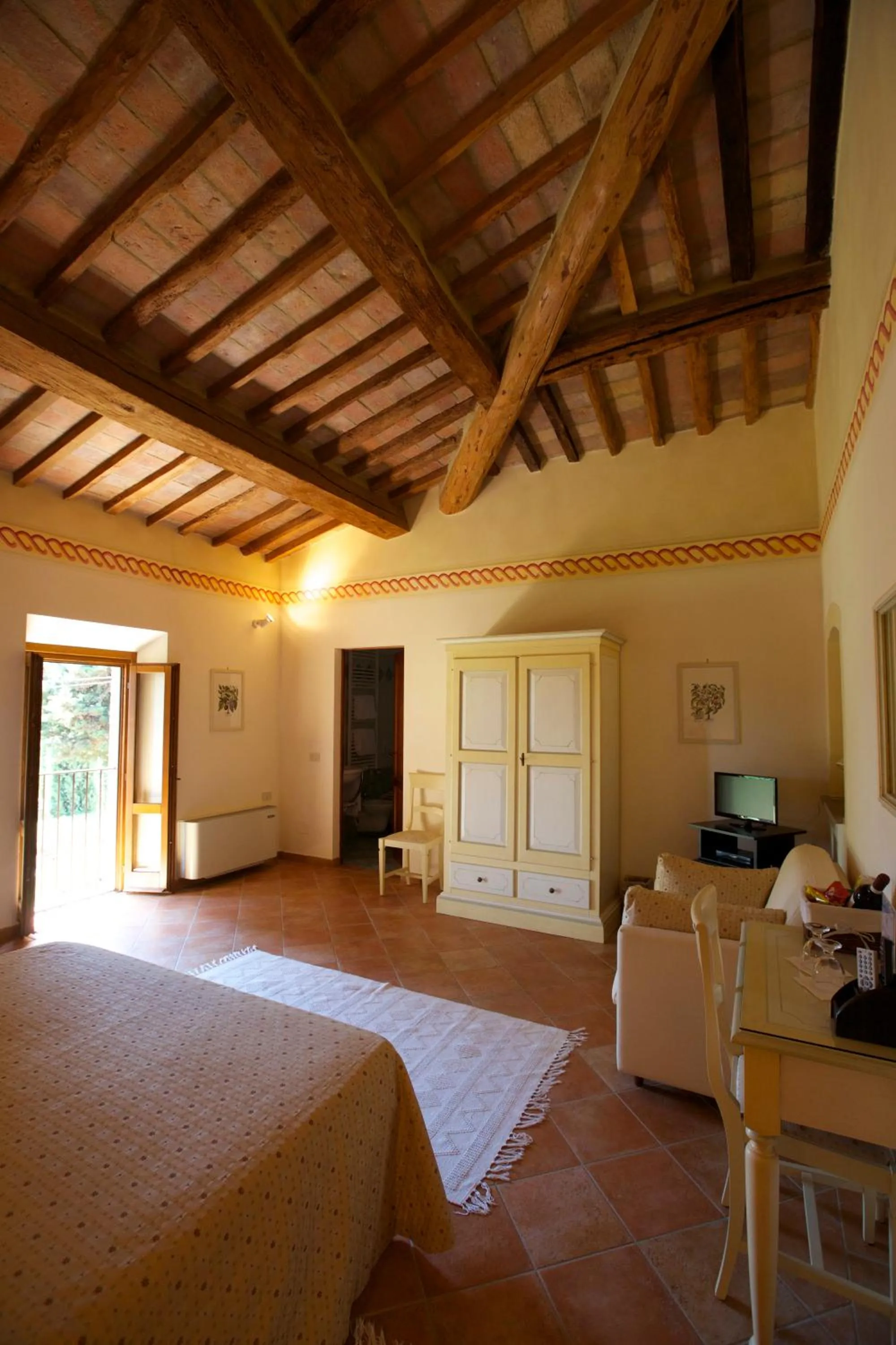 Bed in Il Casale Del Cotone