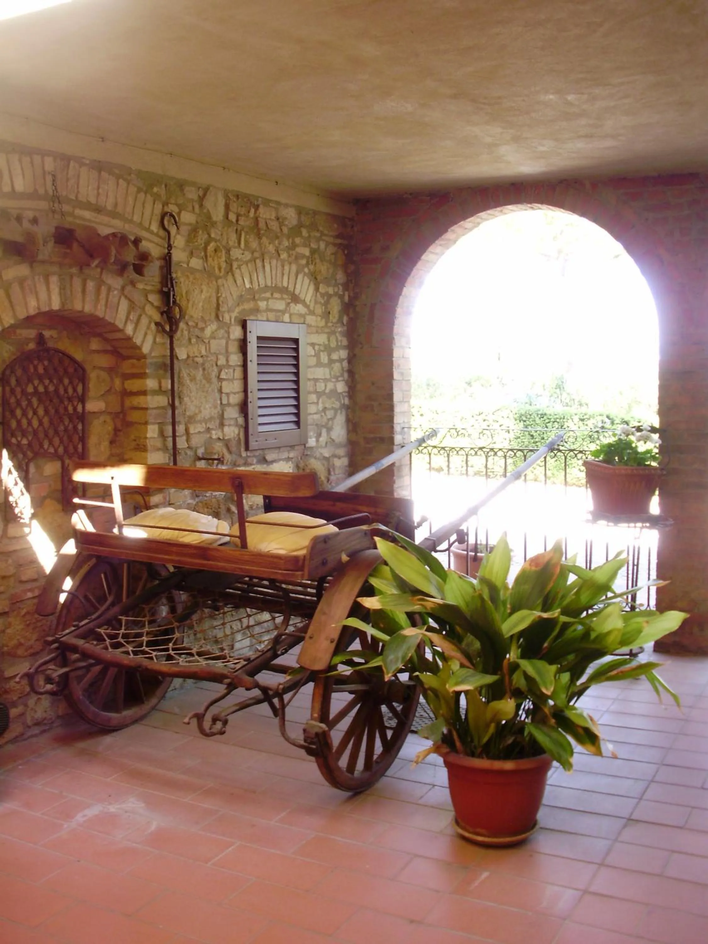 Balcony/Terrace in Il Casale Del Cotone