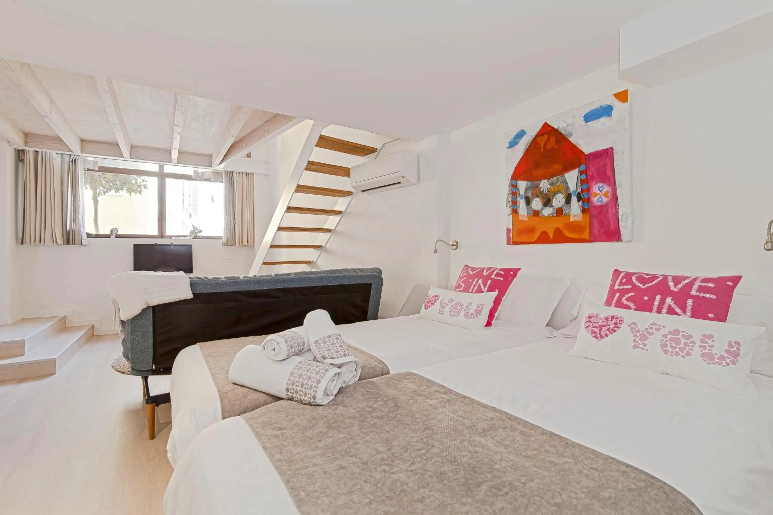 Bed in Can Blau Homes Turismo de Interior