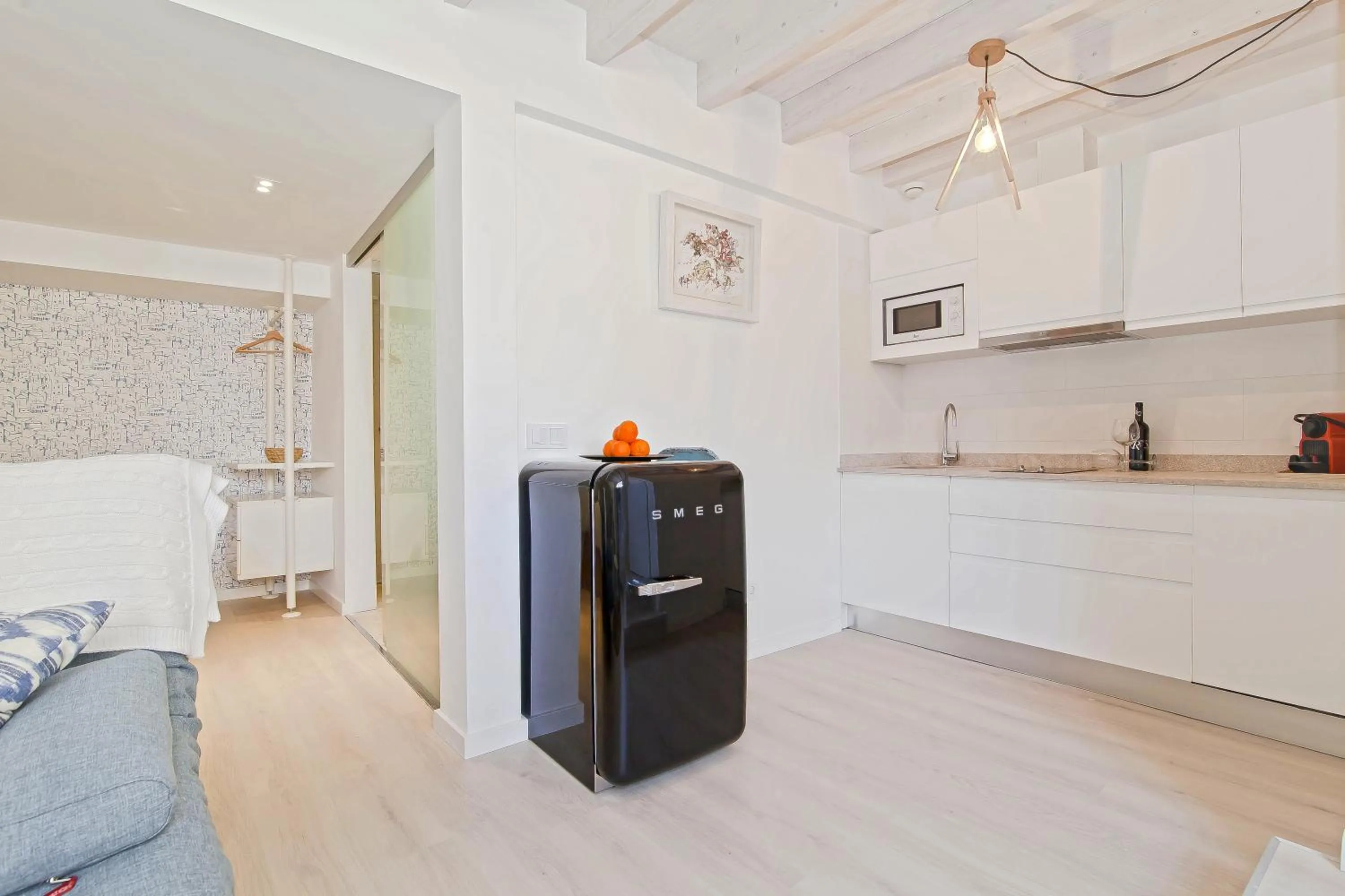 Kitchen or kitchenette in Can Blau Homes Turismo de Interior