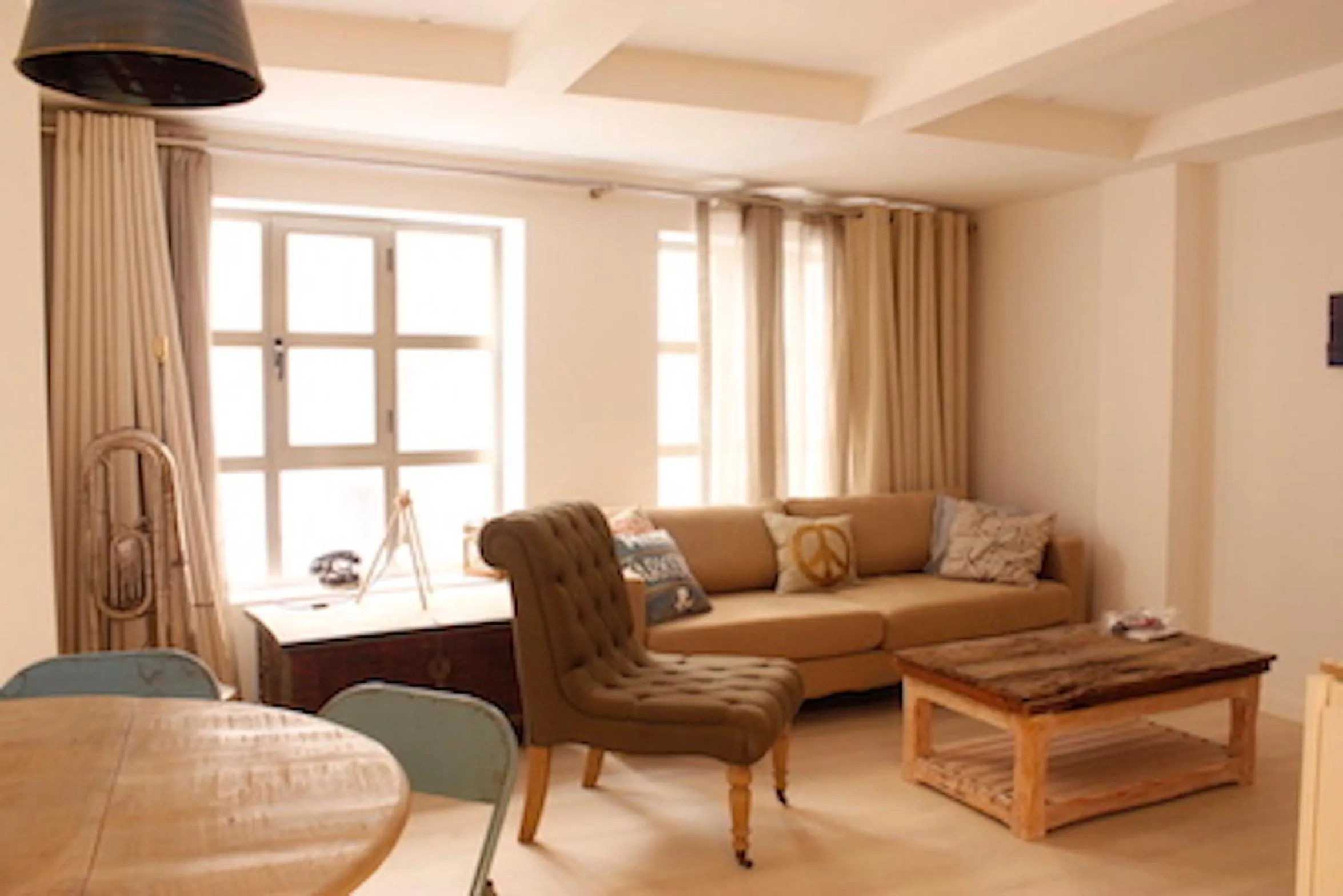 Living room in Can Blau Homes Turismo de Interior