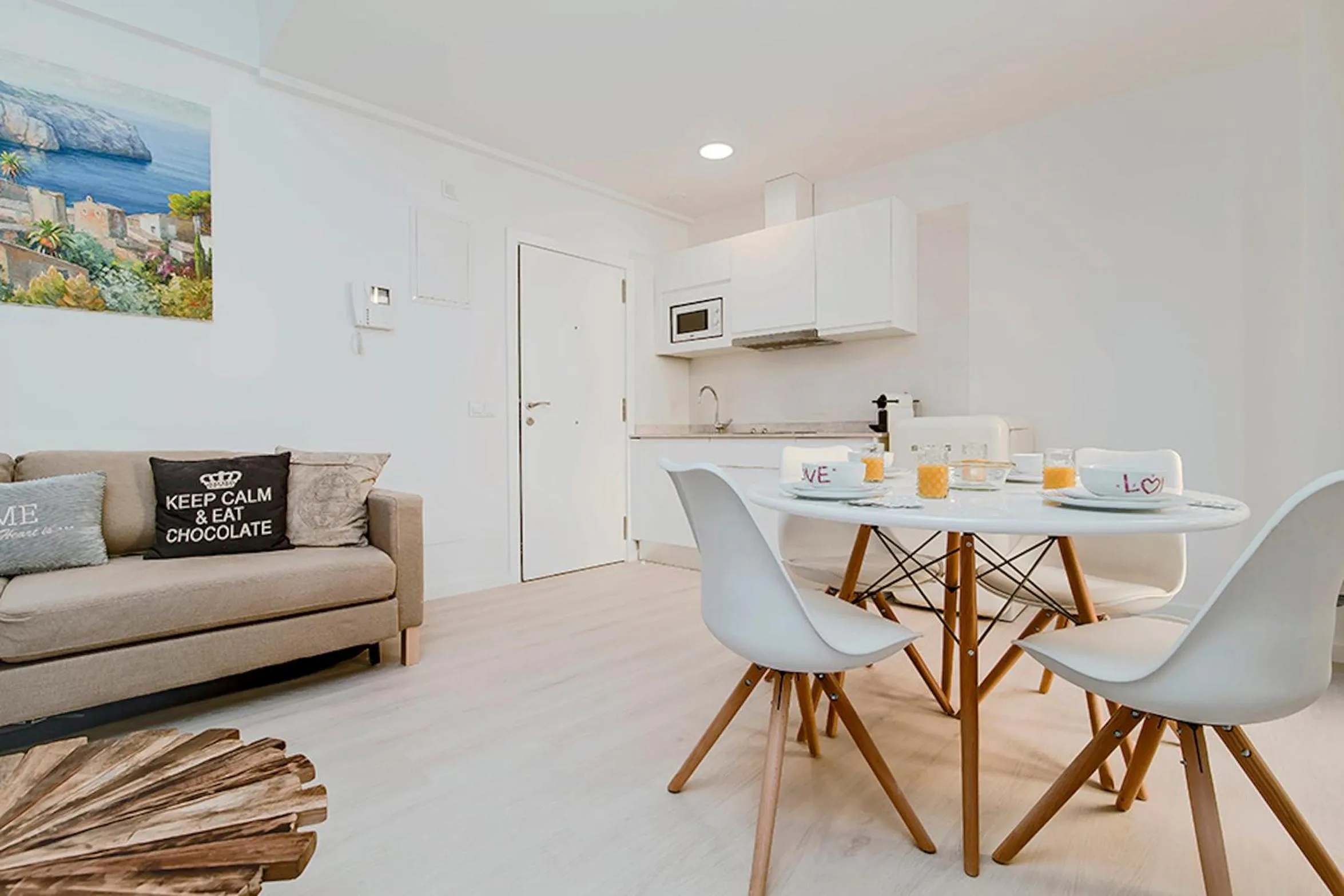 Kitchen or kitchenette in Can Blau Homes Turismo de Interior