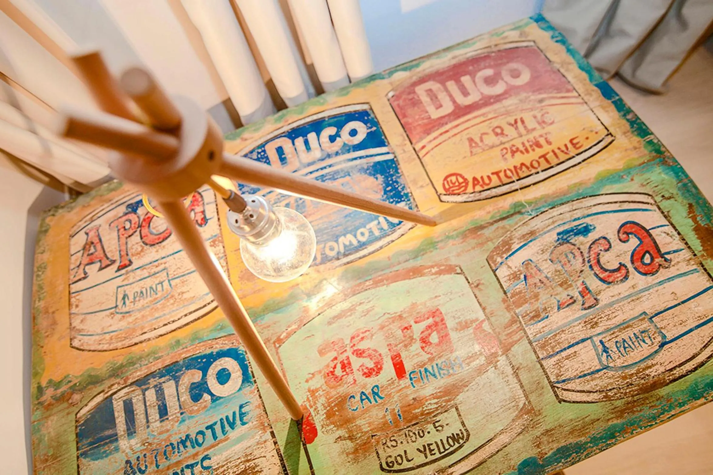 Decorative detail in Can Blau Homes Turismo de Interior