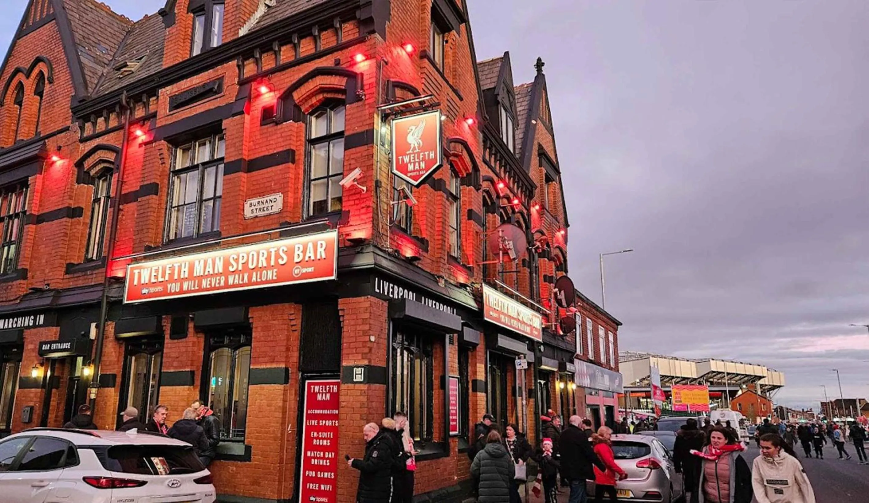 Twelfth Man Accommodation part of The Twelfth Man Public House