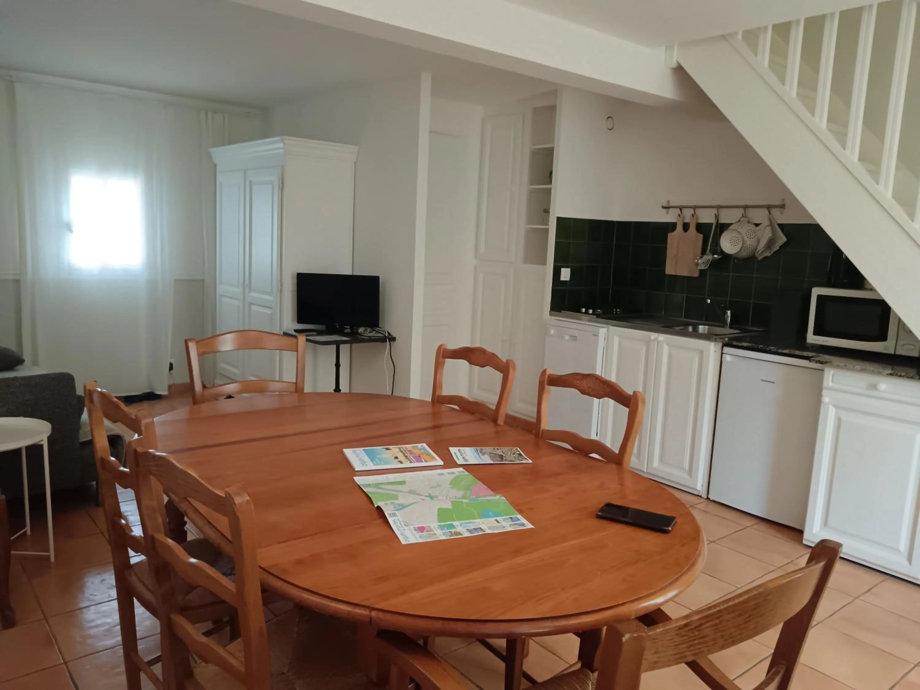 Kitchen or kitchenette in Mas de la Tour Carbonnière