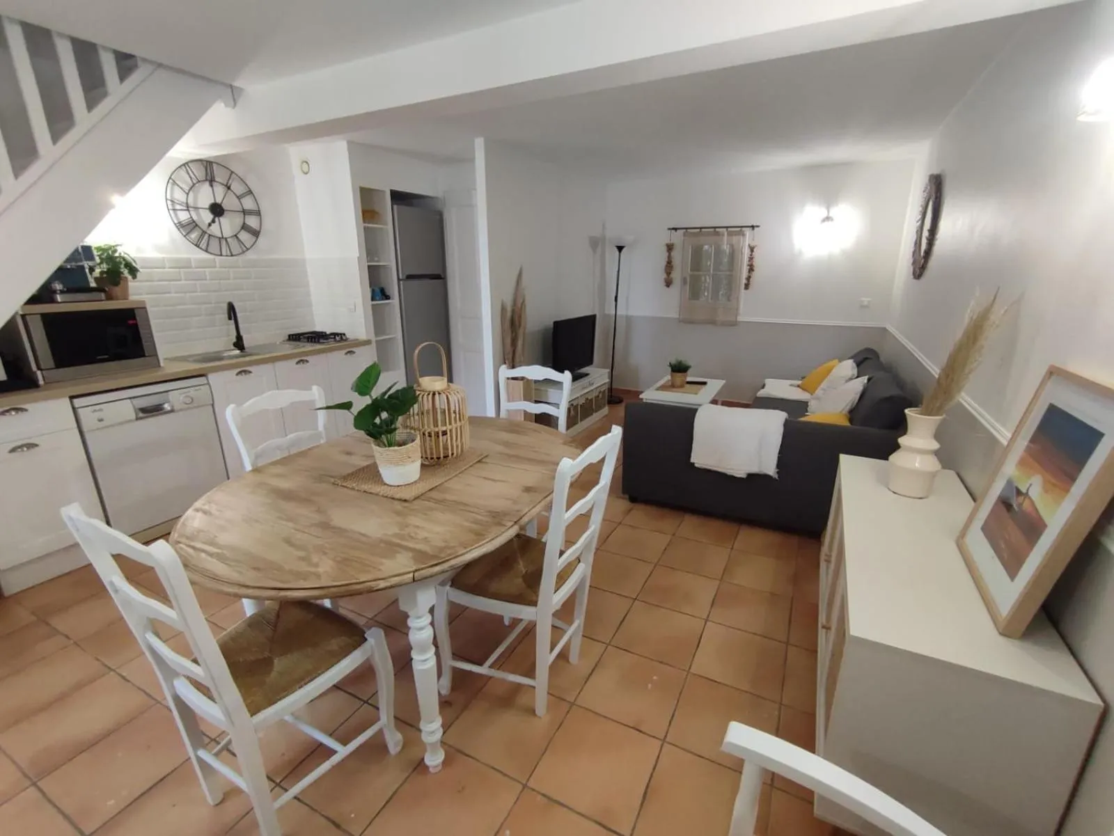 Kitchen or kitchenette in Mas de la Tour Carbonnière