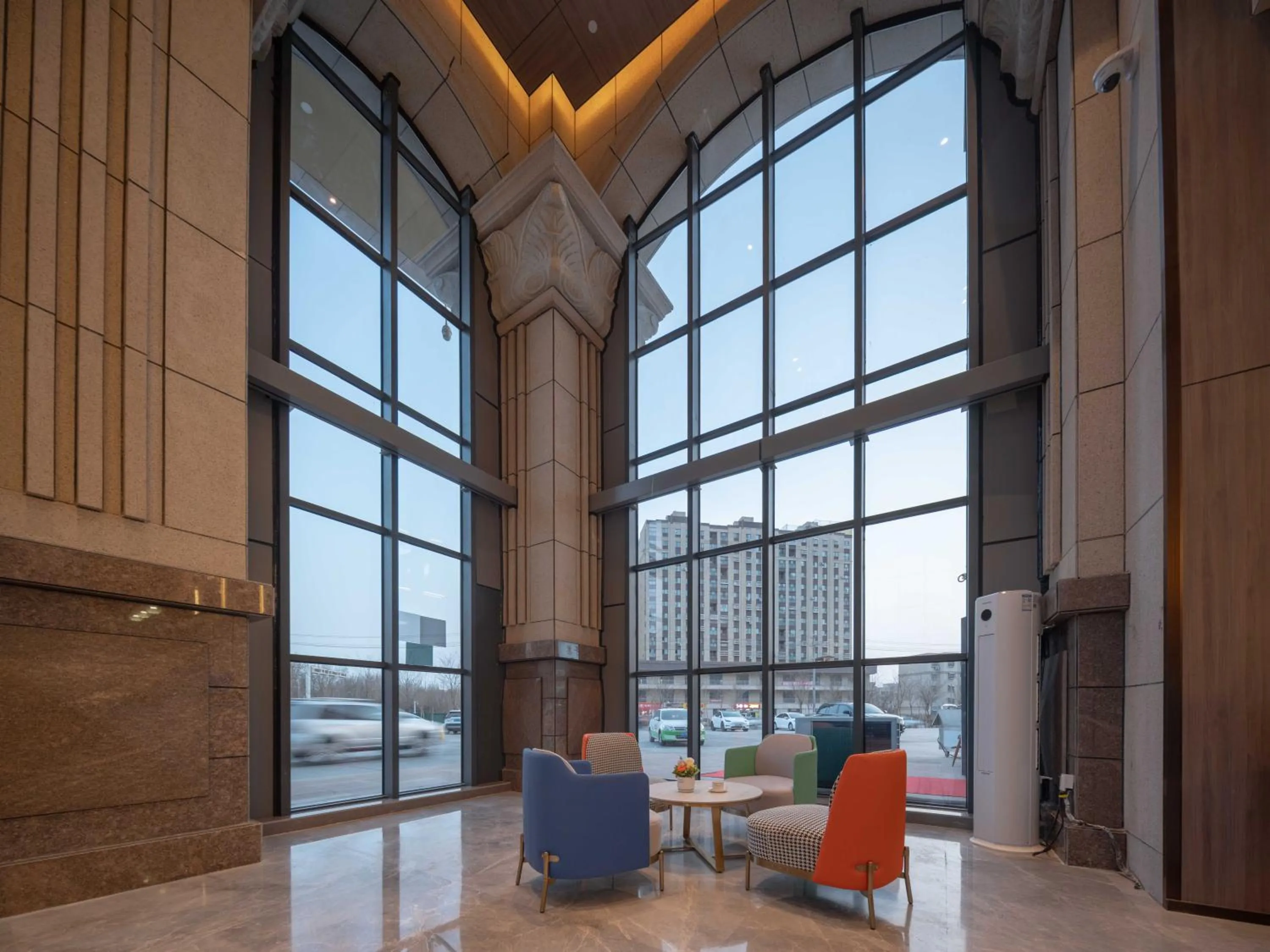 Seating area in Holiday Inn Express Turpan, an IHG Hotel