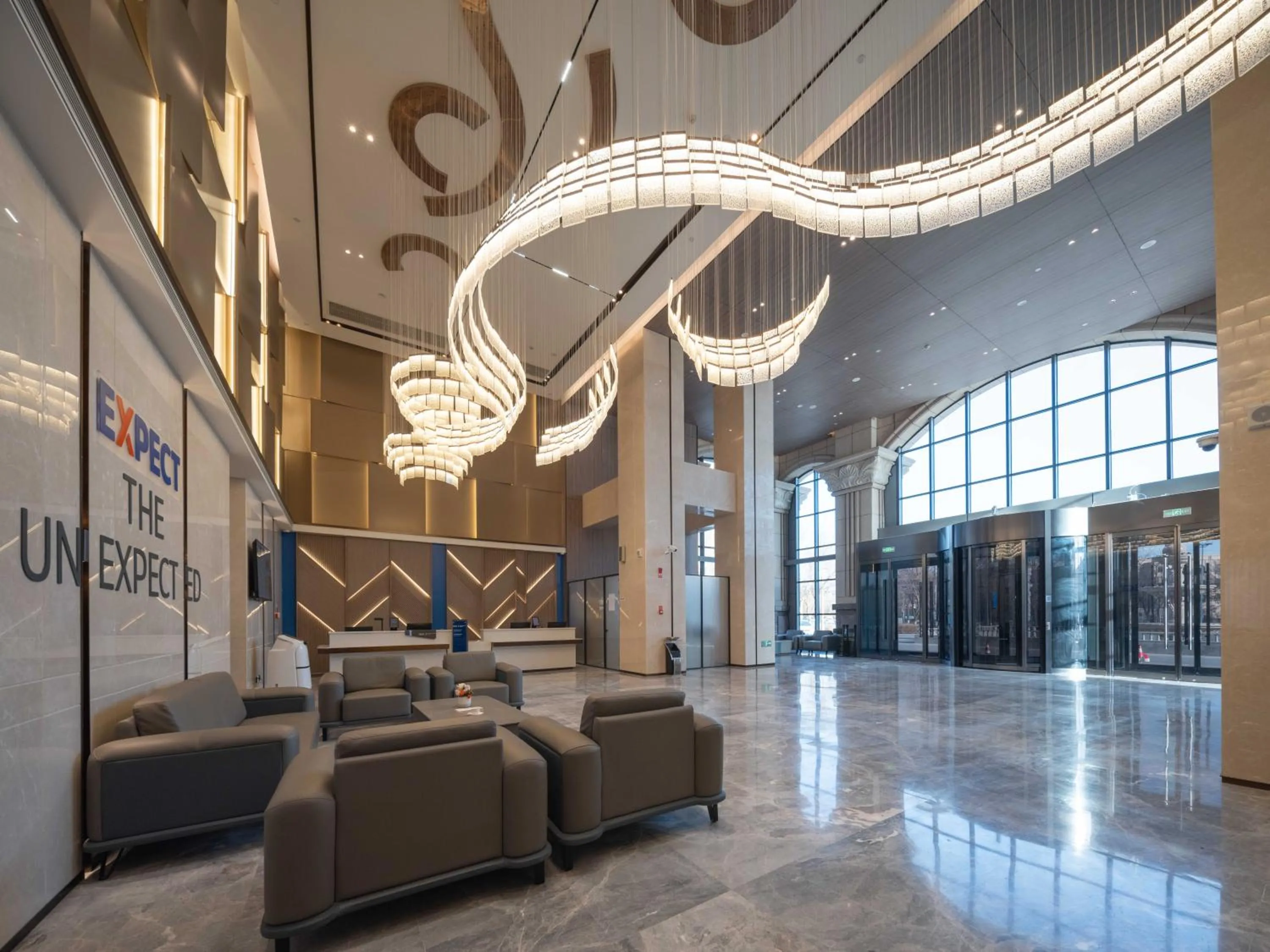 Lobby or reception in Holiday Inn Express Turpan, an IHG Hotel