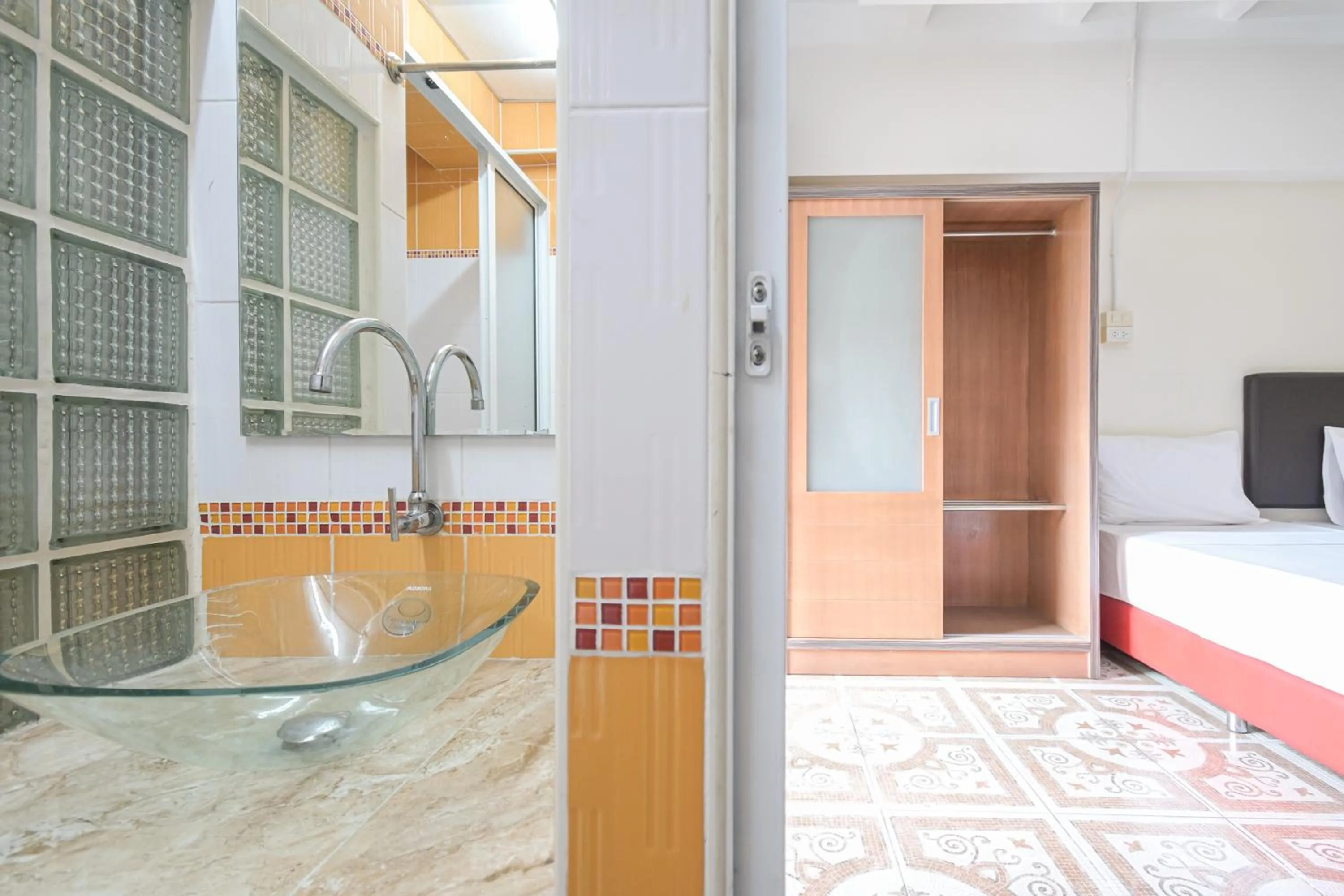 Bathroom in AC Habitat Bangkok