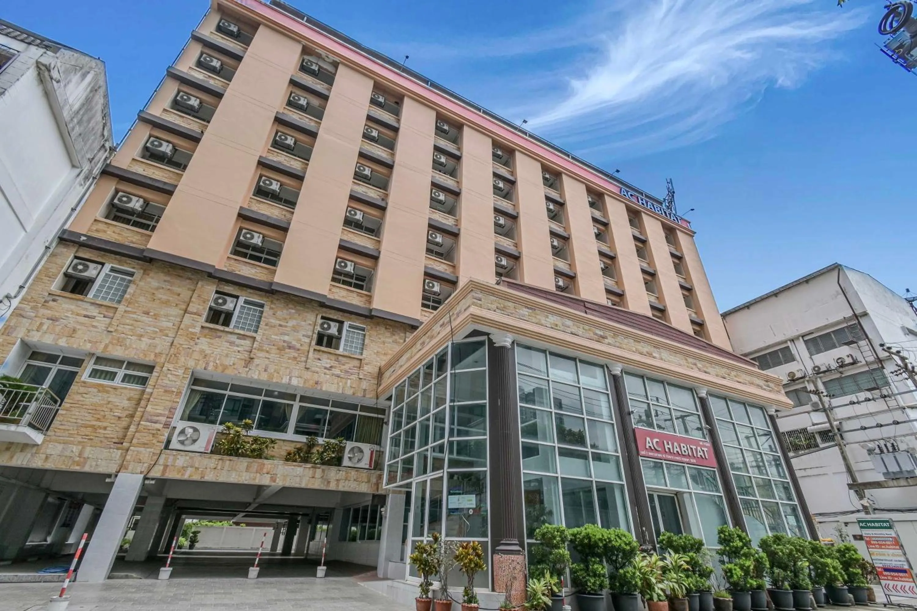 Property building in AC Habitat Bangkok