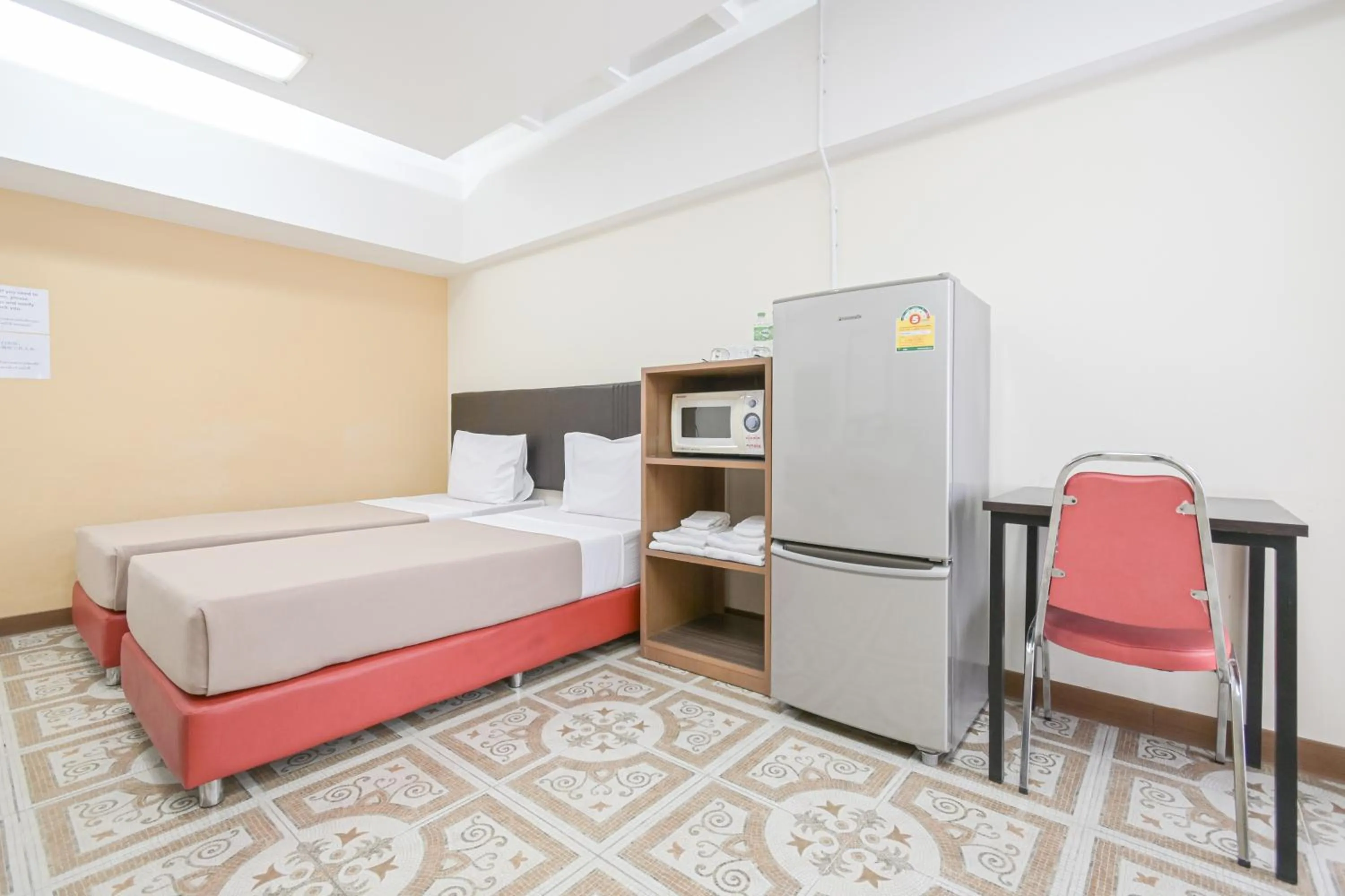 Bed in AC Habitat Bangkok