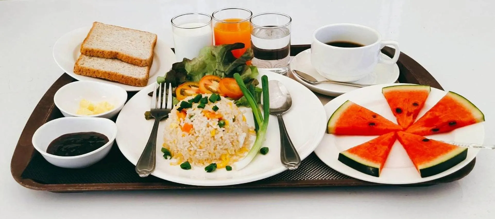 Breakfast in The Space Airport Hotel Chiang Rai