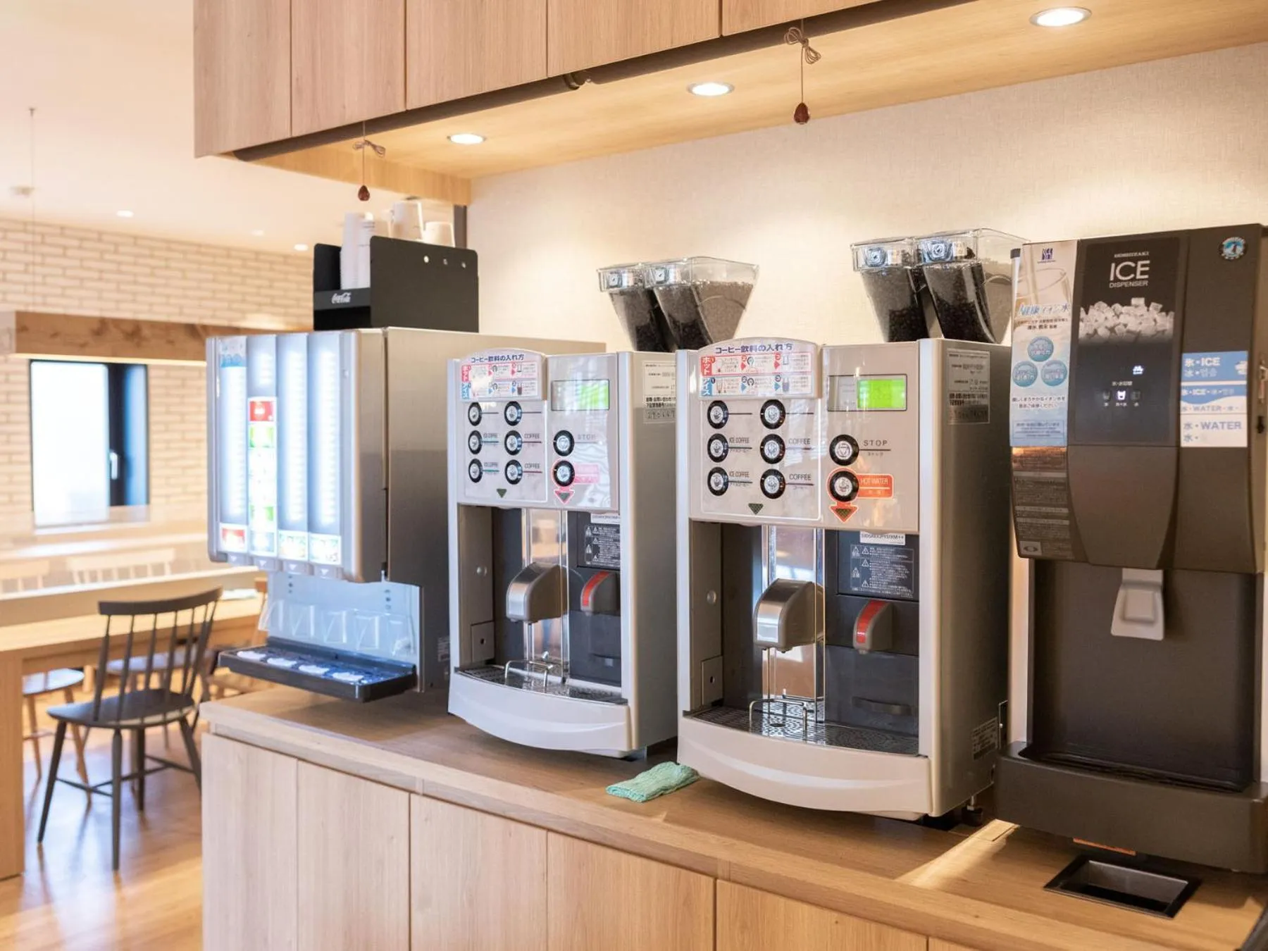 Buffet breakfast in Super Hotel Chiba Ekimae