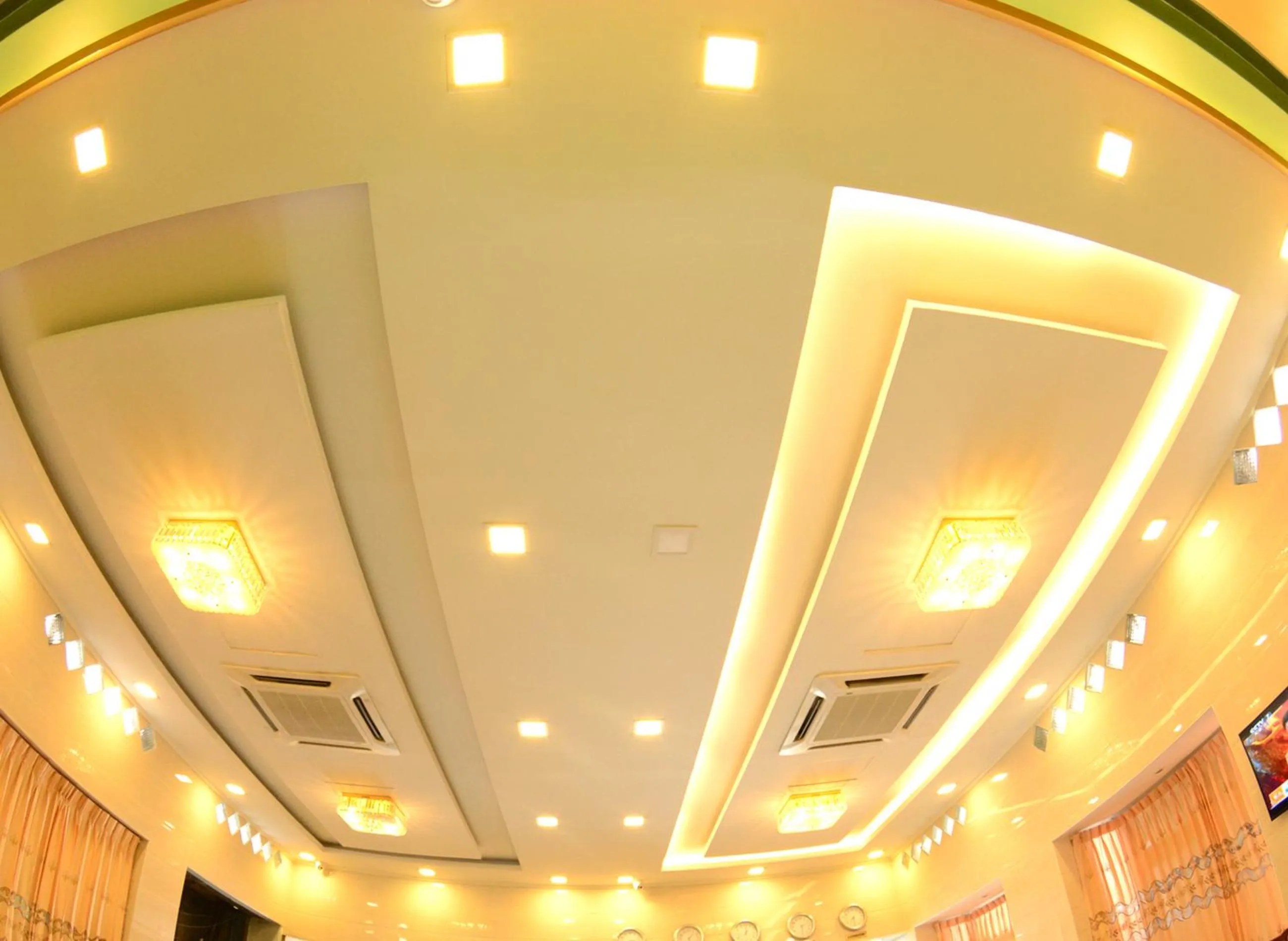 Seating area in Kaung Myint Hotel