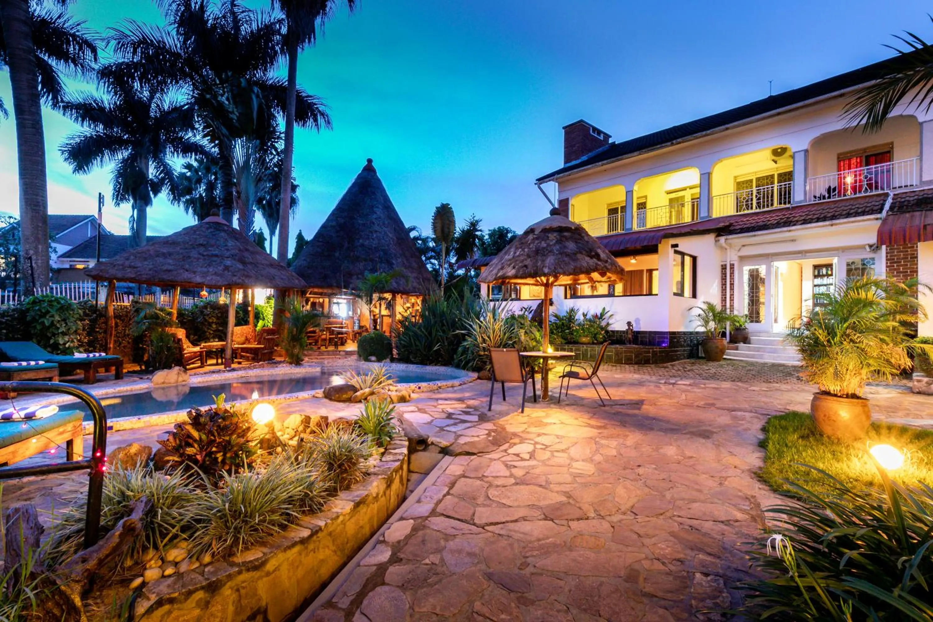 Swimming pool in 2 Friends Beach Hotel
