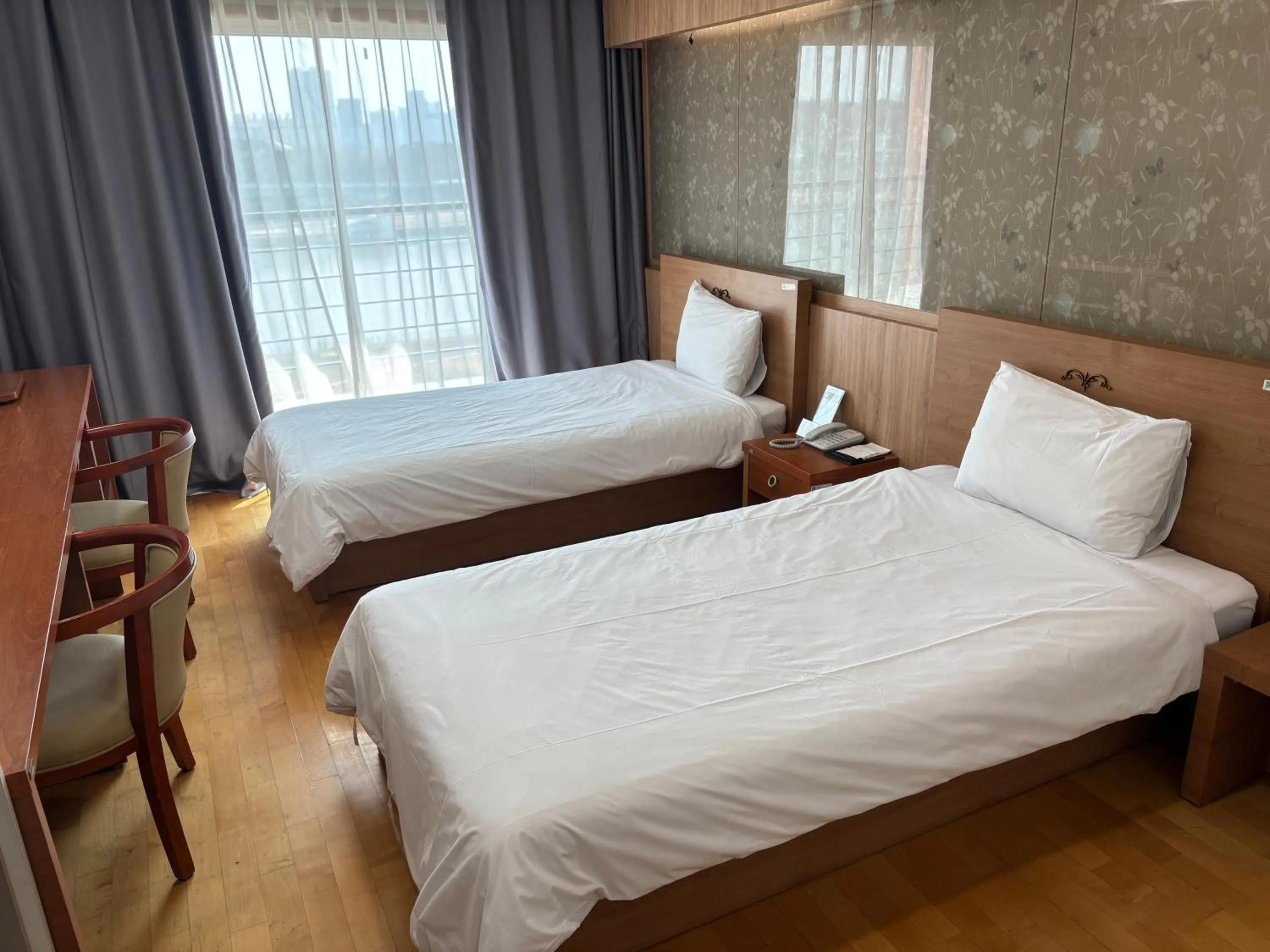 Bed in Daejeon I-Hotel