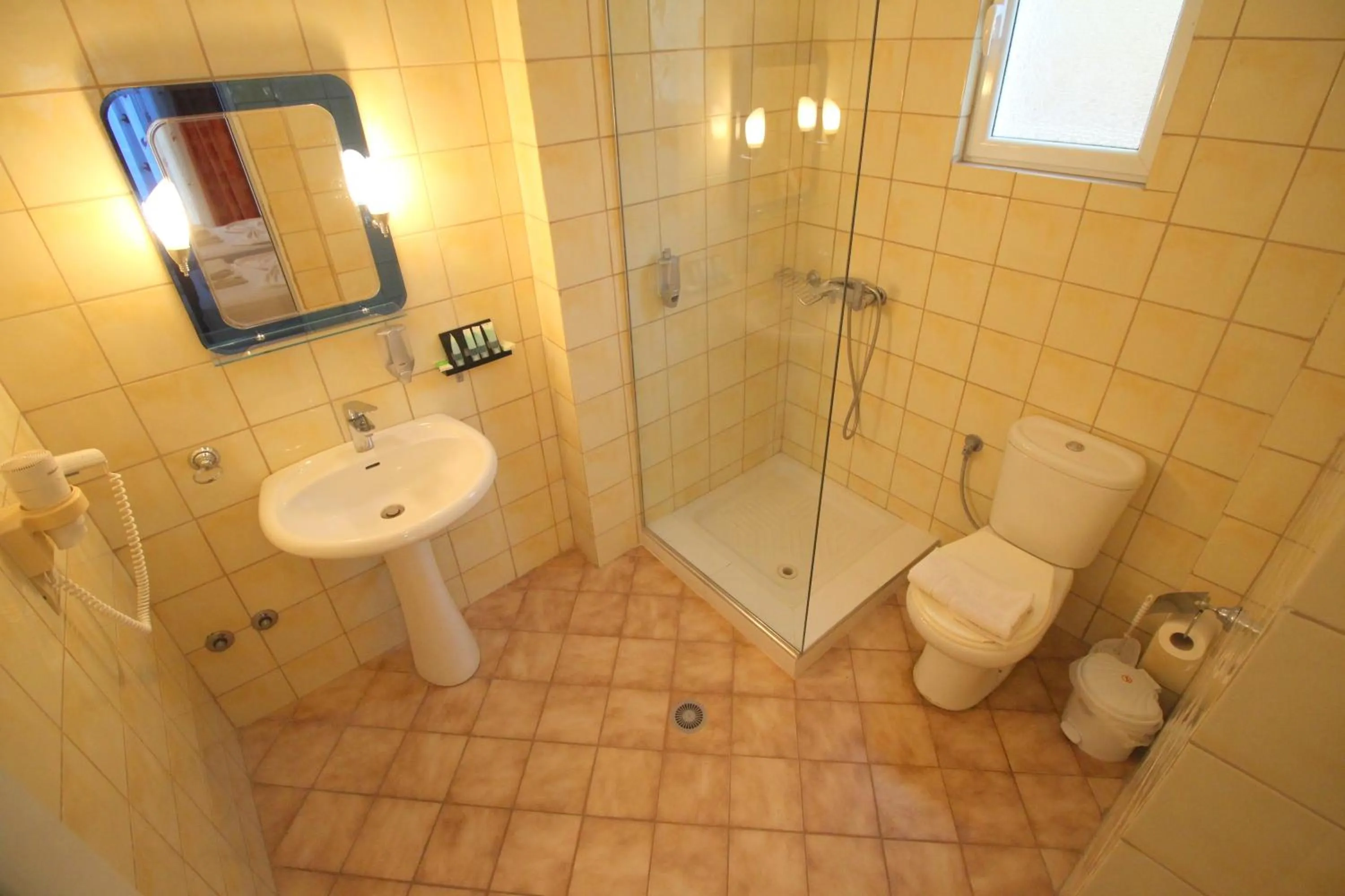 Bathroom in Oskar Hotel