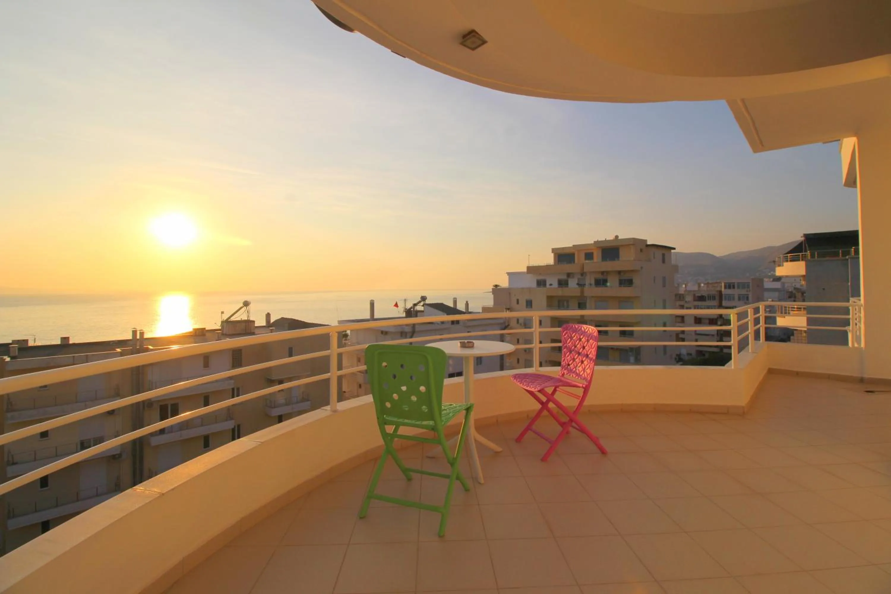 View (from property/room) in Oskar Hotel