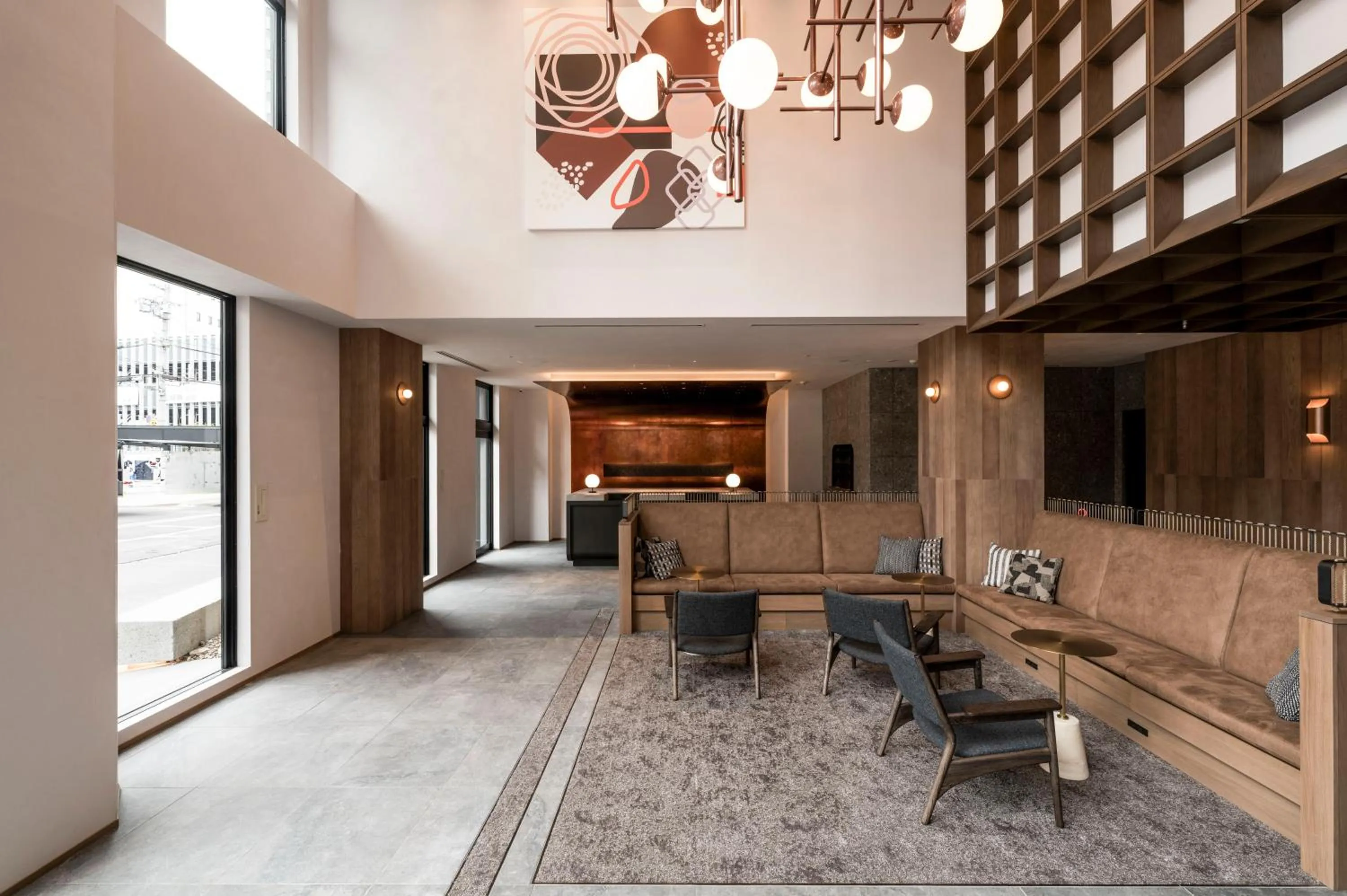 Lobby or reception in CINQS Hotel