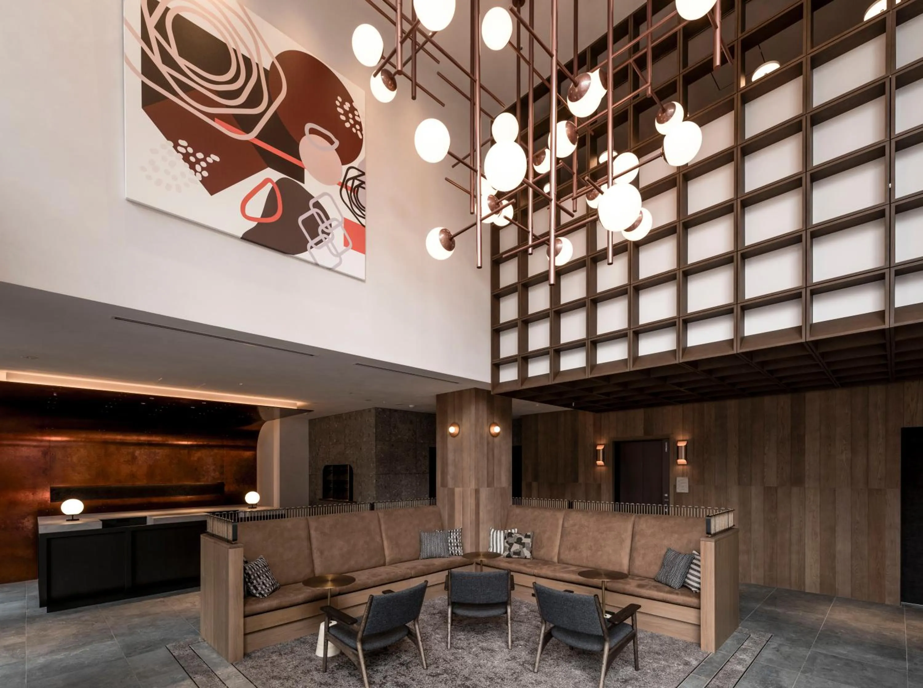 Lobby or reception in CINQS Hotel