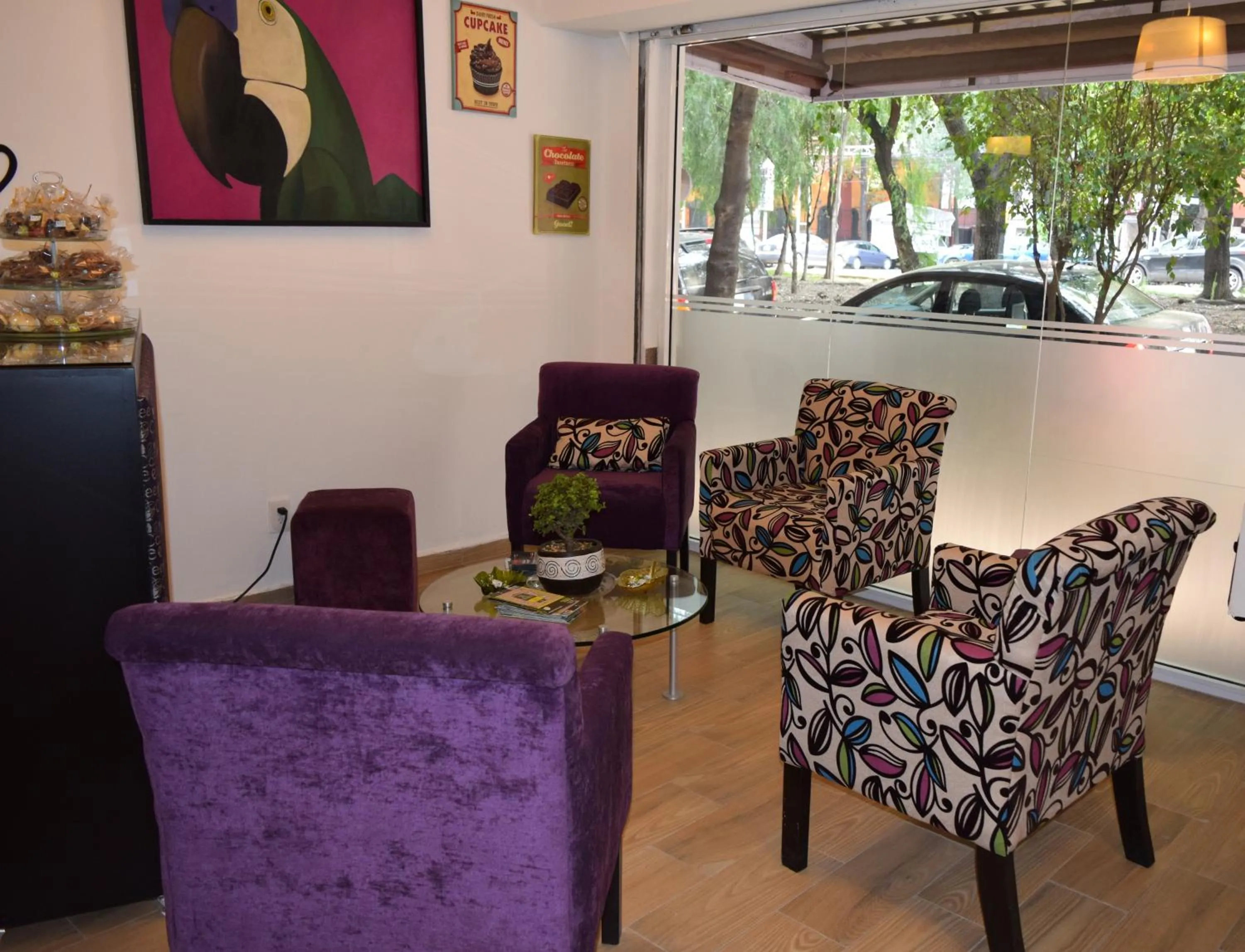 Living room in Hotel Condesa 185