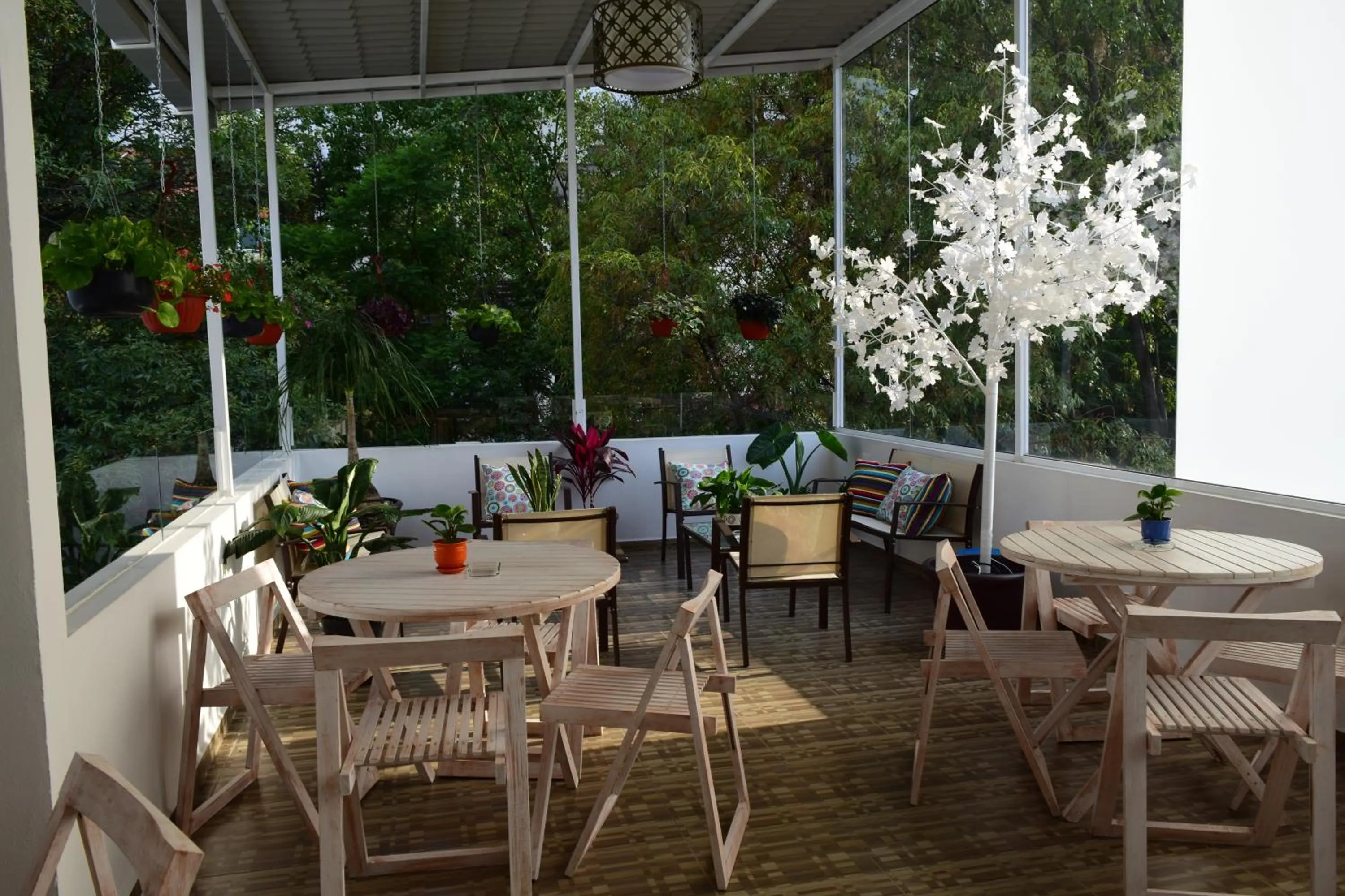 Patio in Hotel Condesa 185