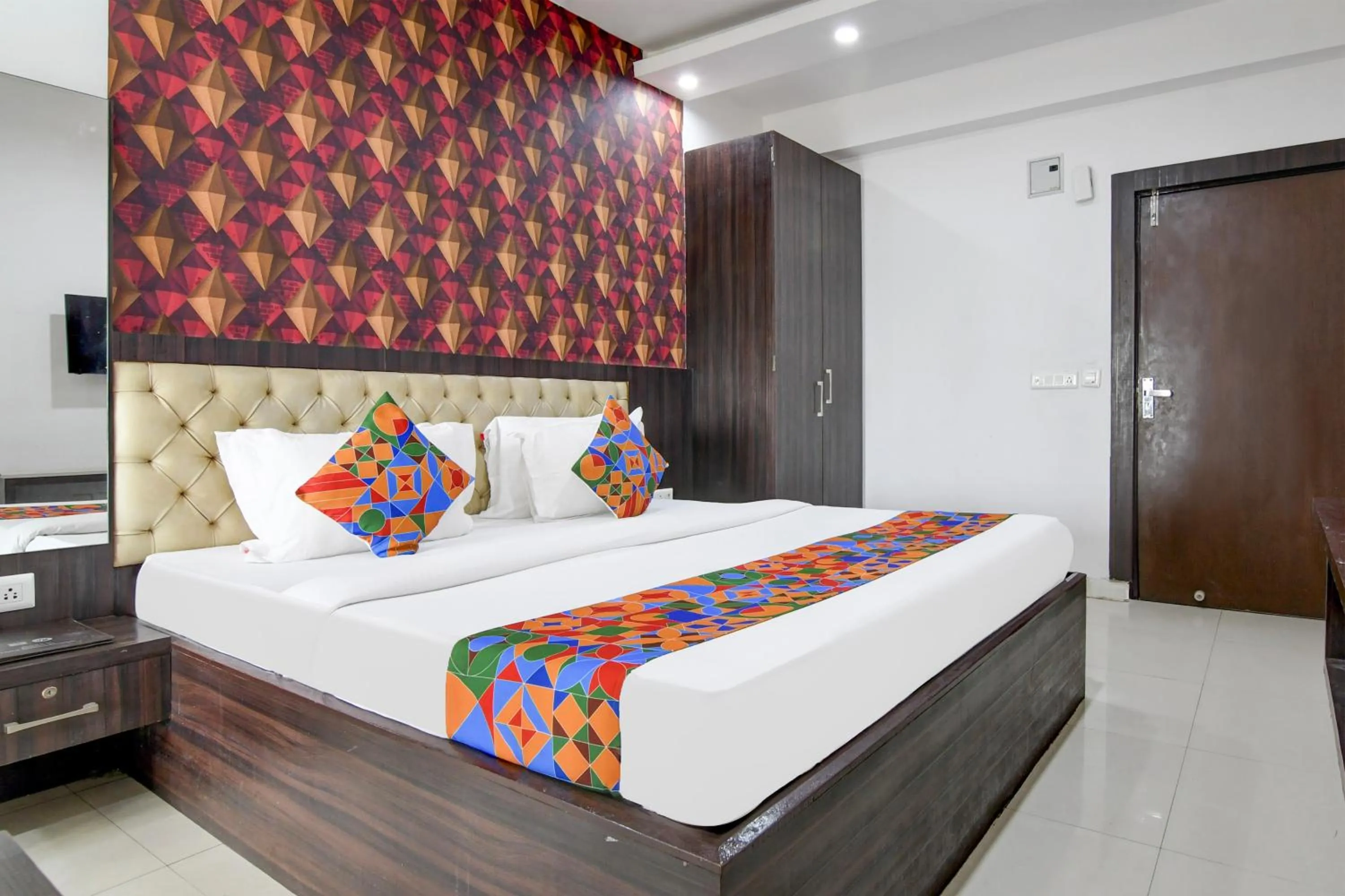 Bed in FabHotel Prime Eco Park - New Town