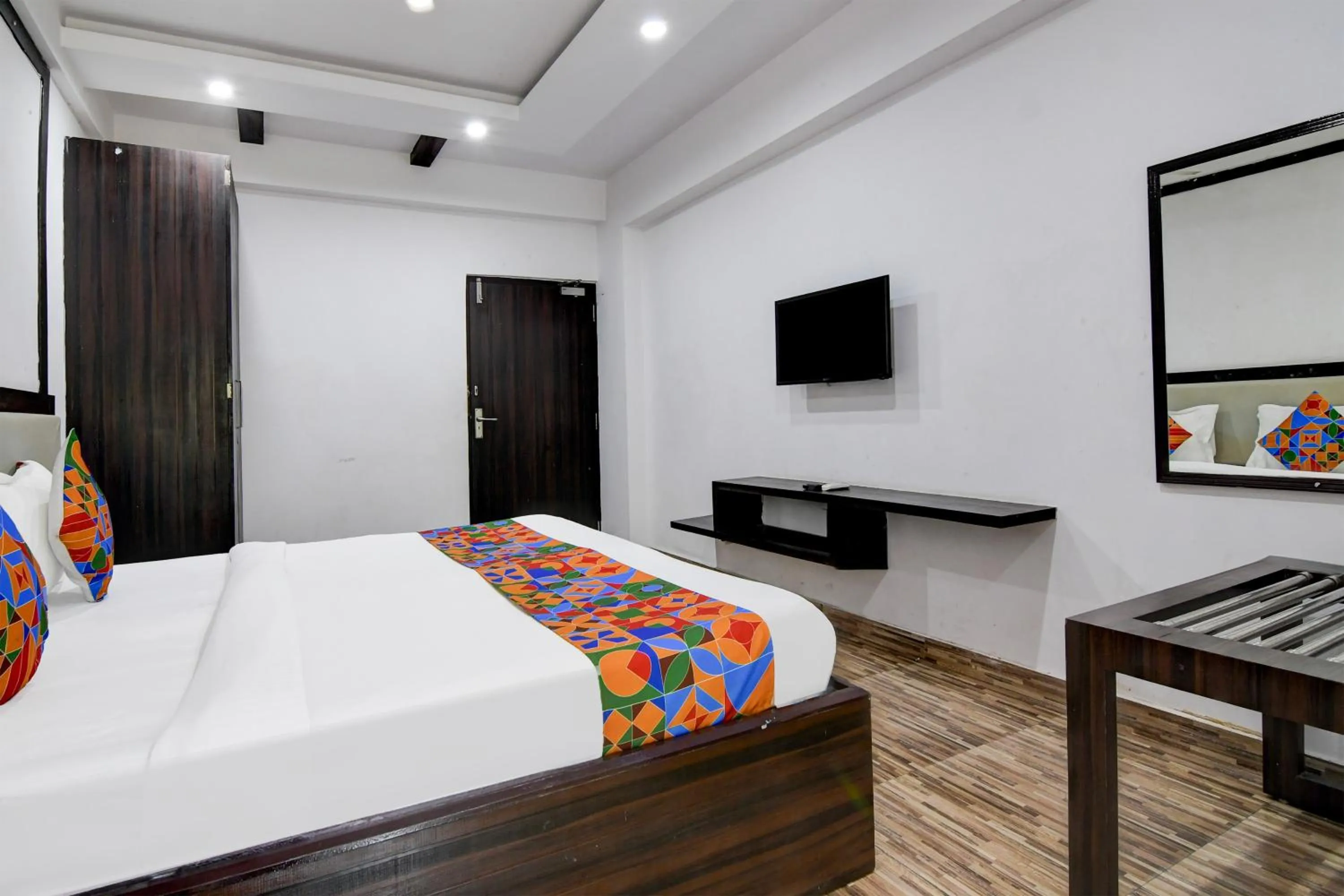 Bed in FabHotel Prime Eco Park - New Town