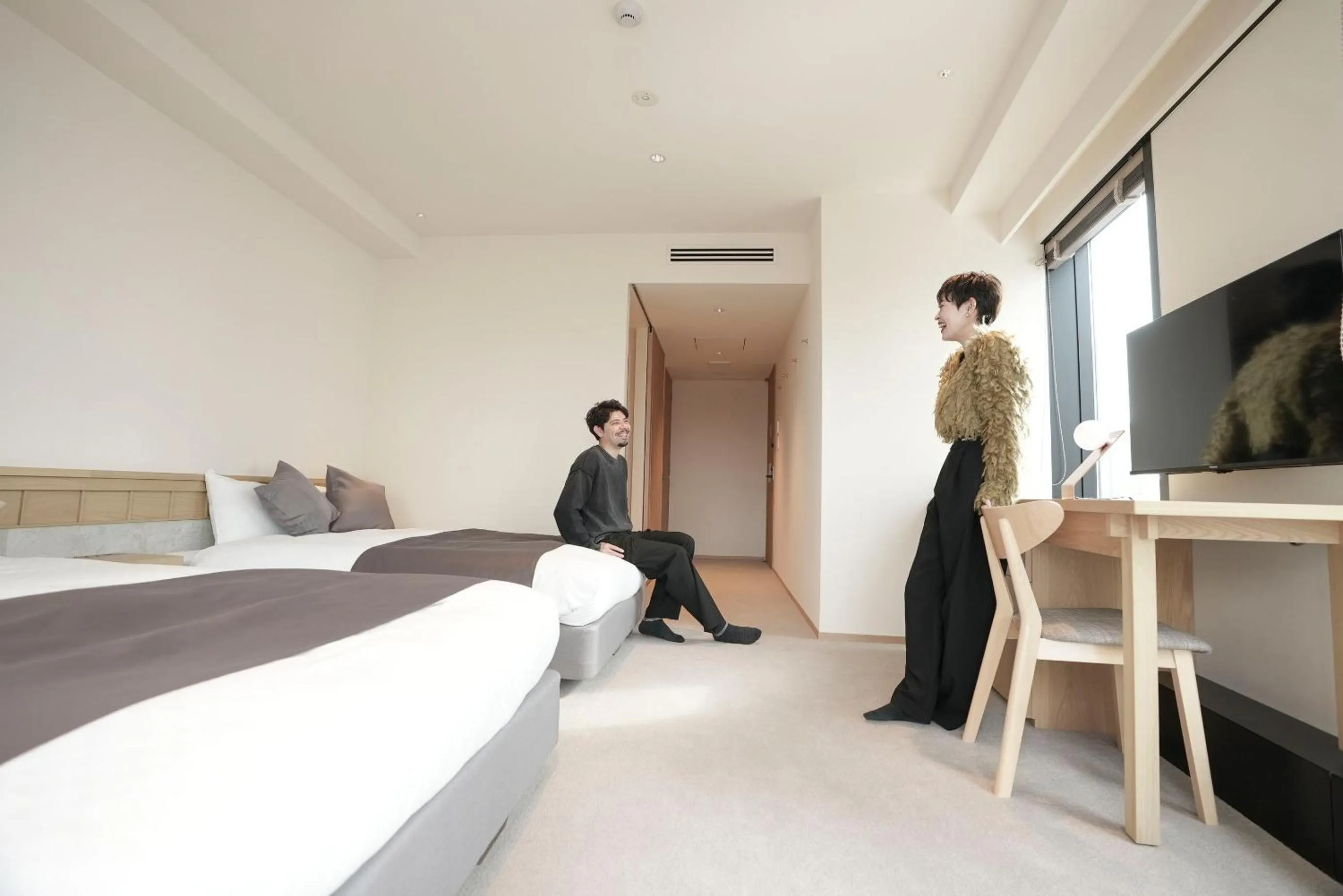 Bed in Hotel S-Presso South II