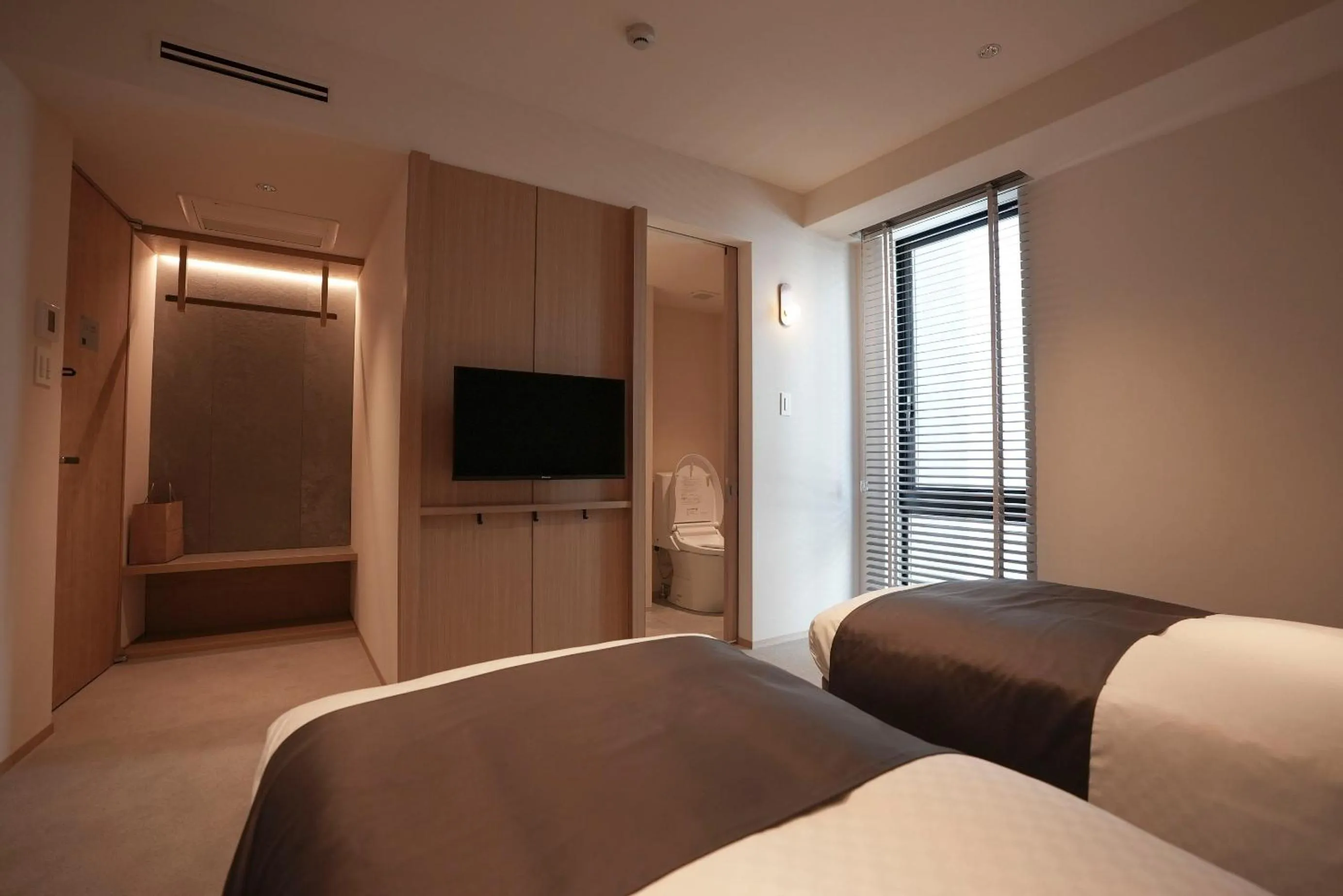 Bed in Hotel S-Presso South II