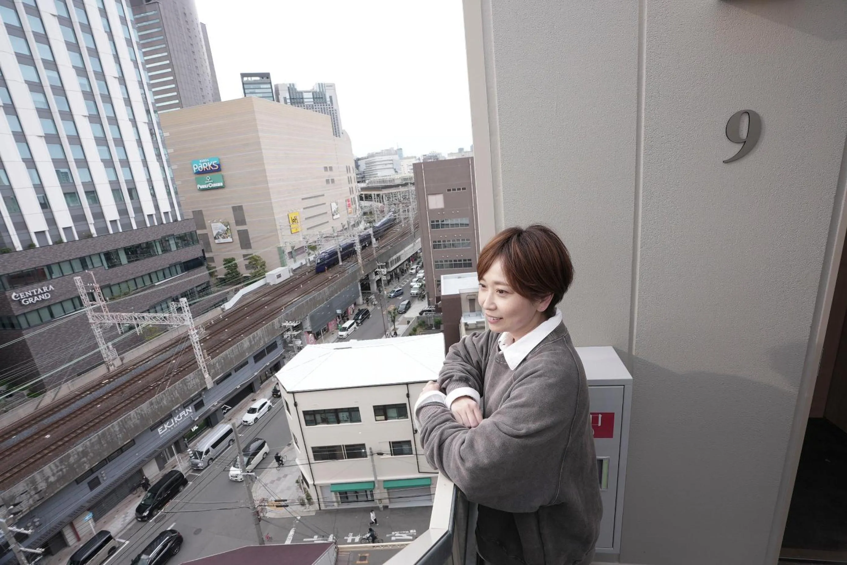 City view in Hotel S-Presso South II