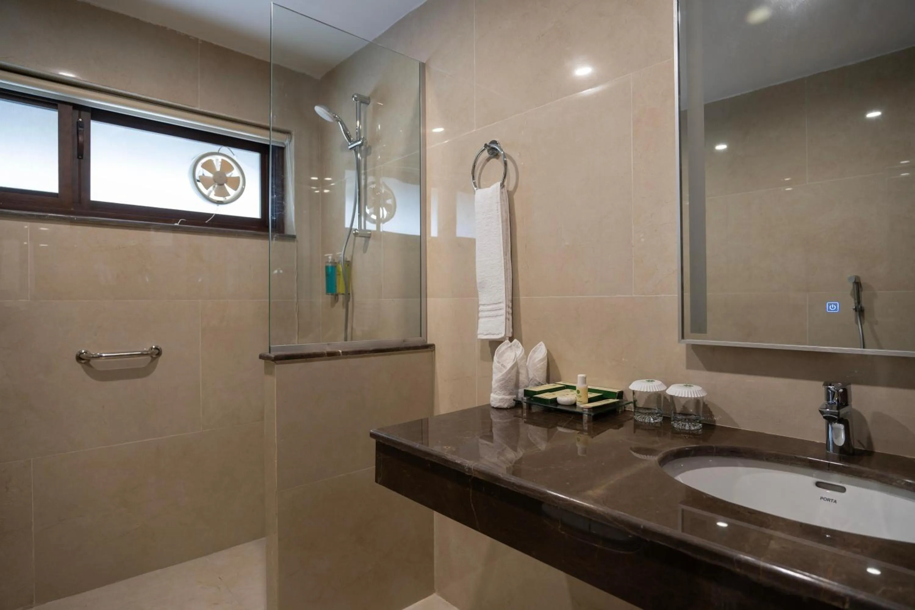 Bathroom in K2 Hotel by Green Pak Skardu