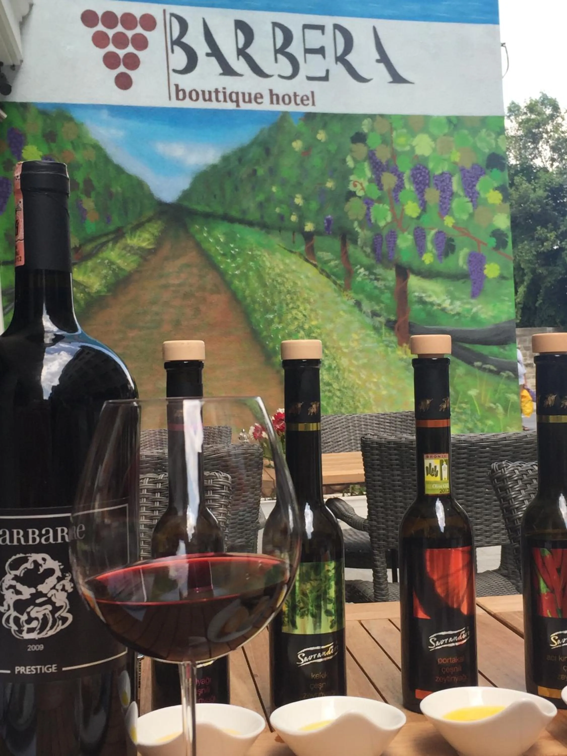 Food and drinks in Barbera Hotel