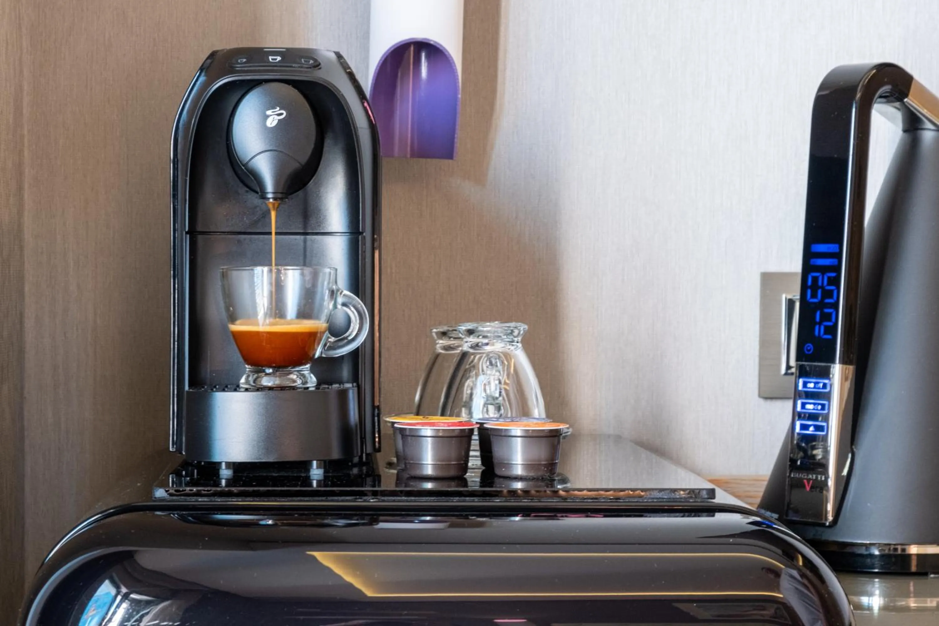 Coffee/tea facilities in Barbera Hotel