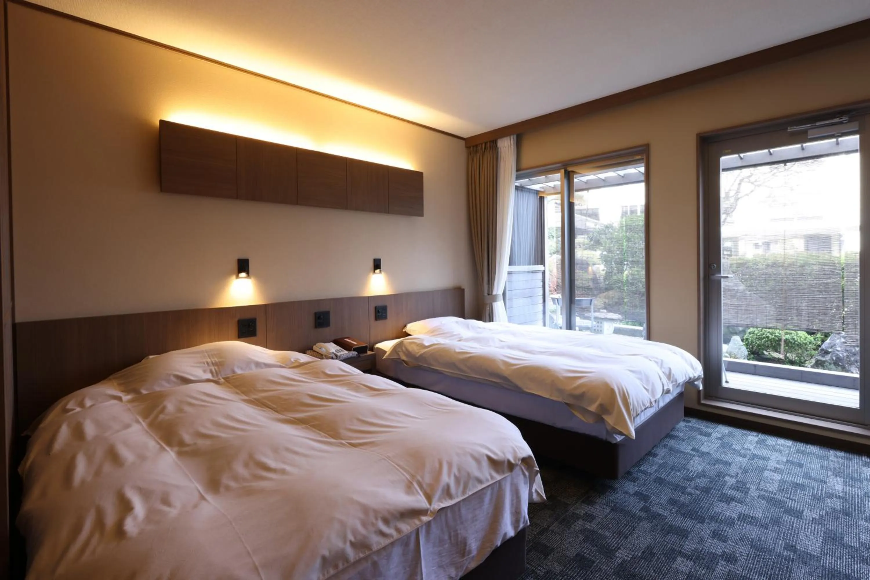 Bedroom, Bed in Miyahama Grand Hotel