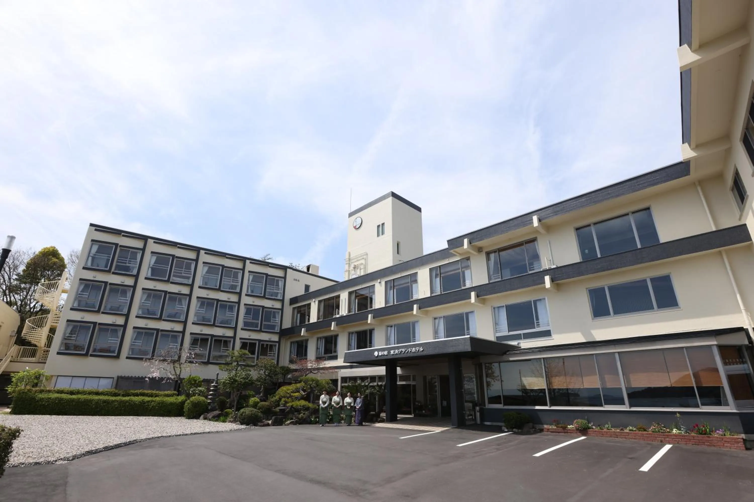 Property building in Miyahama Grand Hotel