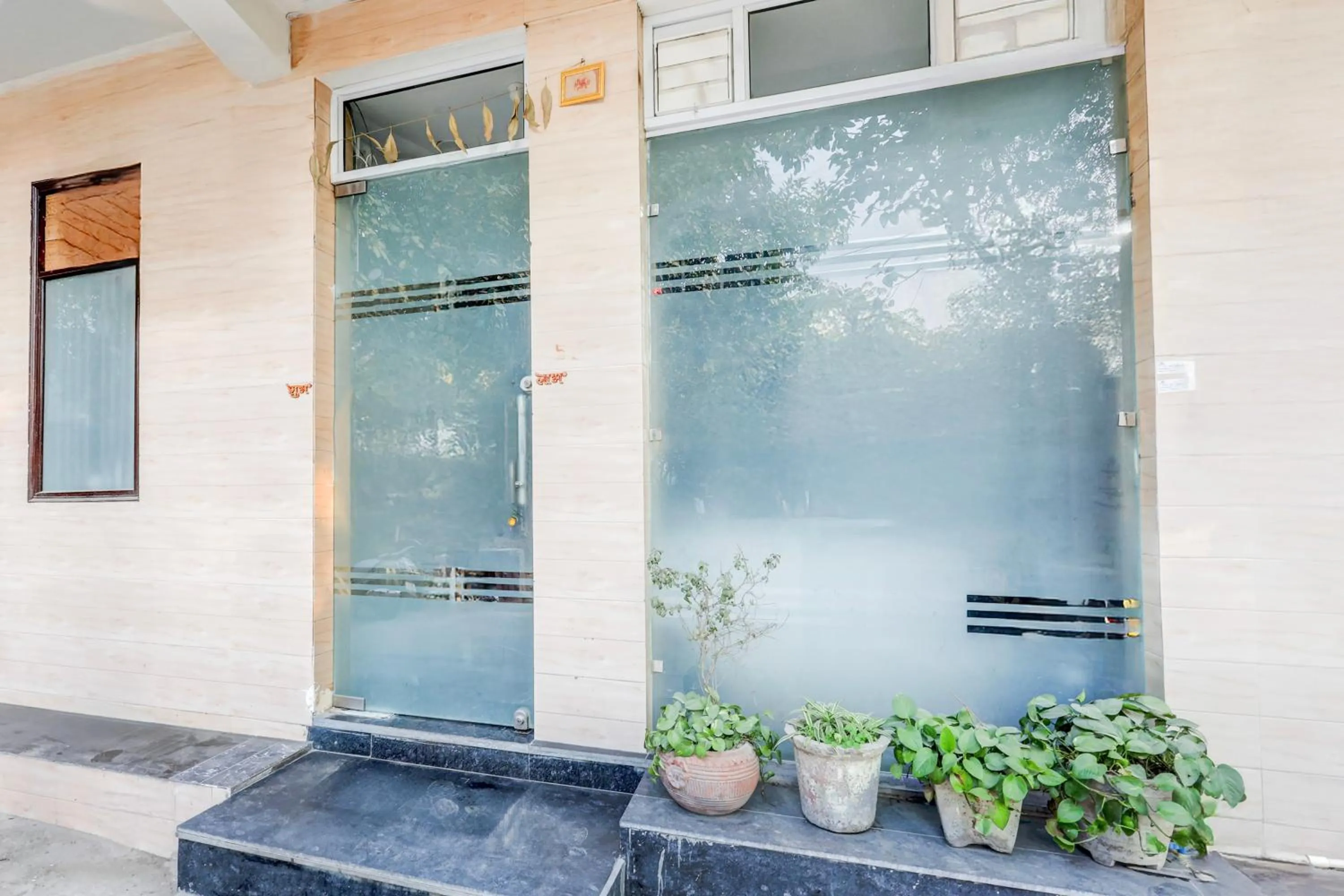 Facade/entrance in Super Hotel O Sector 25 Near Iskcon Temple Formerly Hotel Amazing House