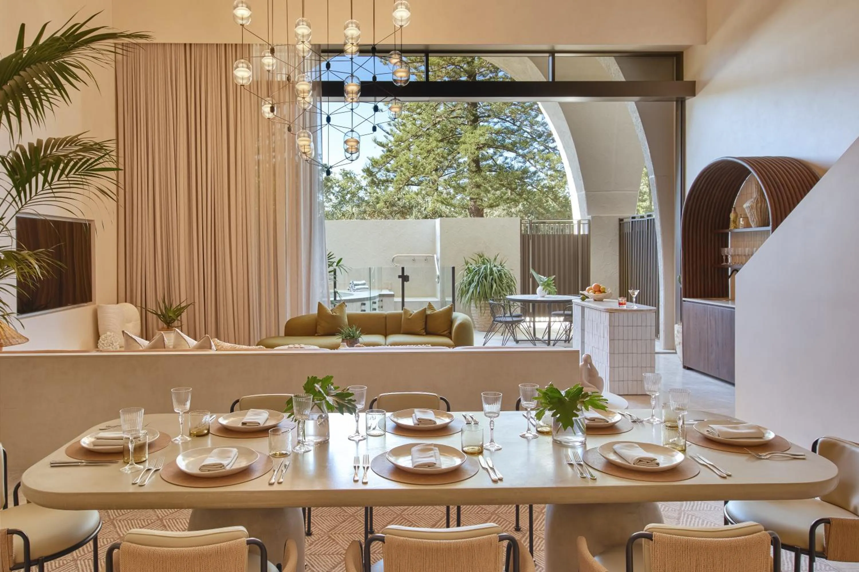 Living room in Mondrian Gold Coast