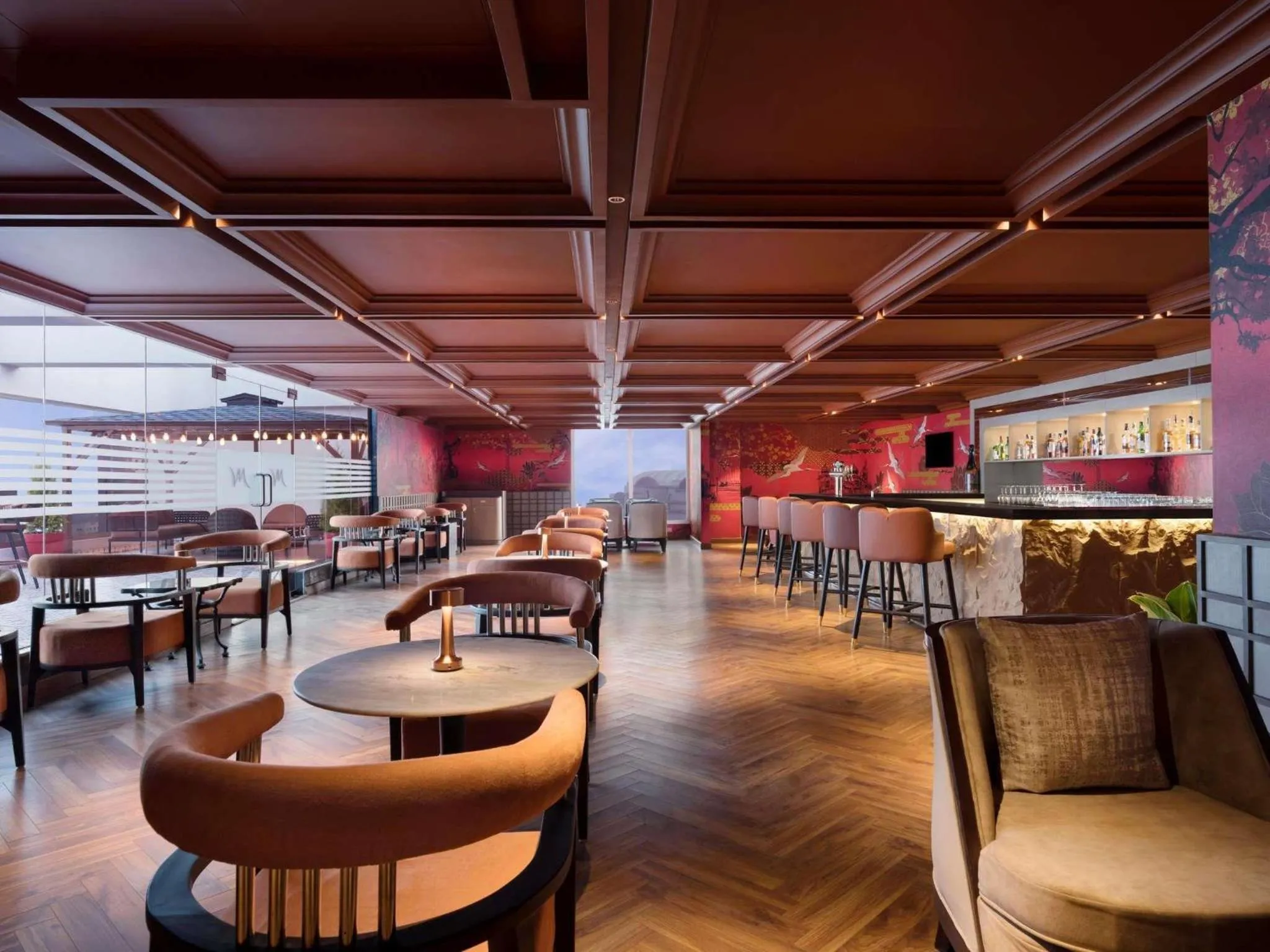 Lounge or bar in Mercure Lucknow Gomti Nagar