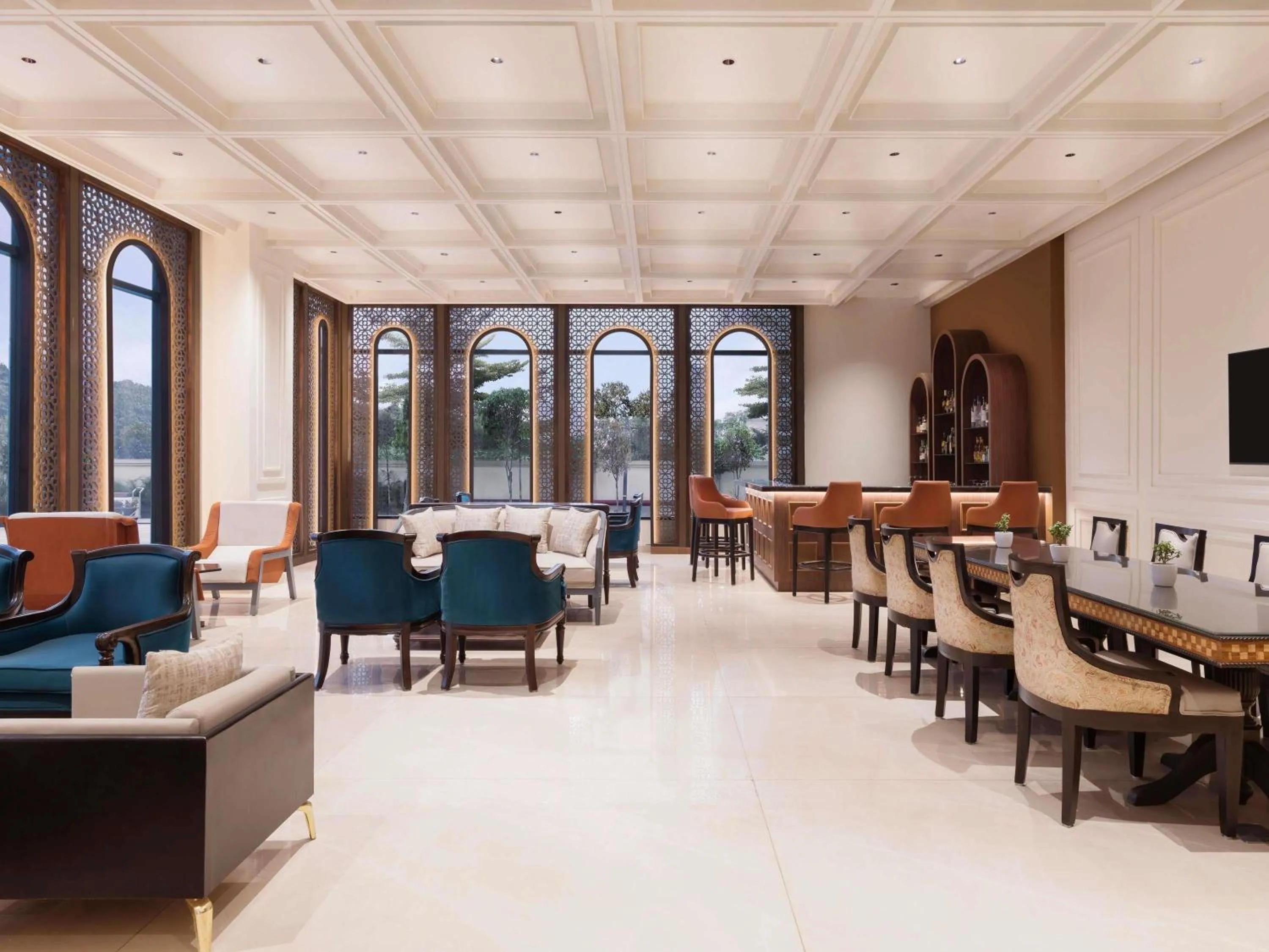 Lounge or bar in Mercure Lucknow Gomti Nagar