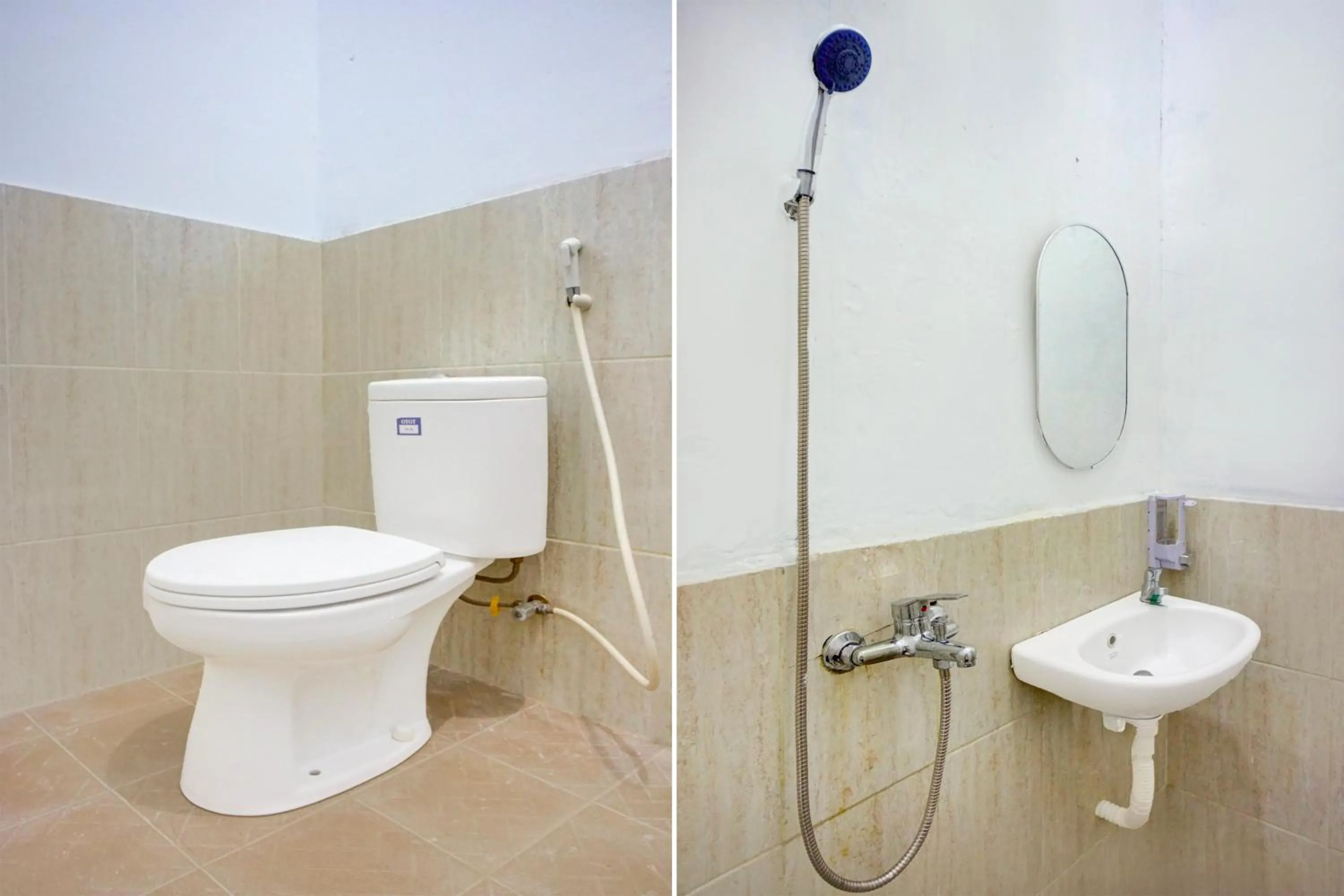 Bathroom in Hotel O Krakatau Near Universitas Muhammadiya Sumatra Utara ( UMSU )