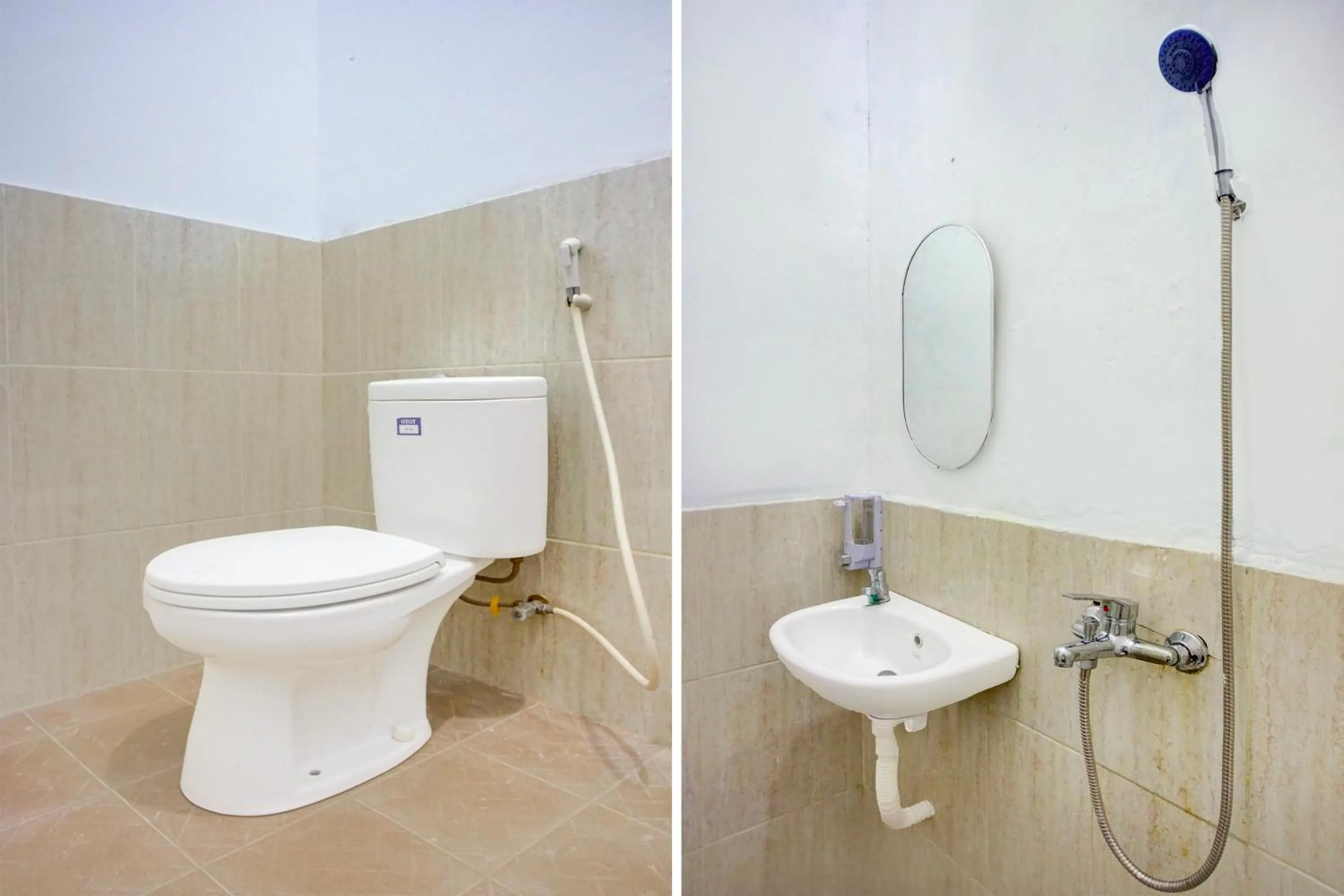 Bathroom in Hotel O Krakatau Near Universitas Muhammadiya Sumatra Utara ( UMSU )