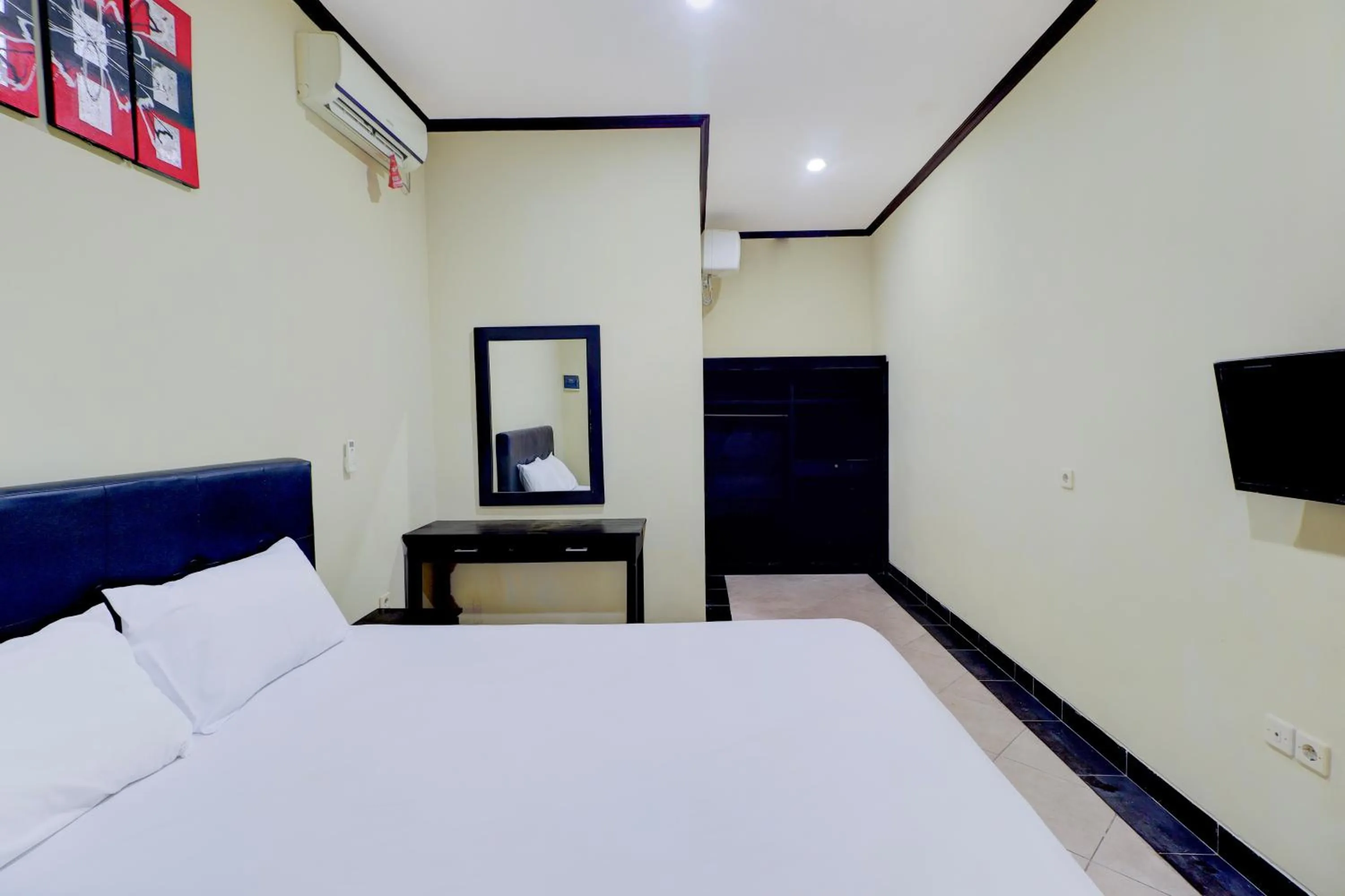 Bedroom, Bed in Collection O Near Bali Royal Hospital Renon Formerly JC Boutique Hotel